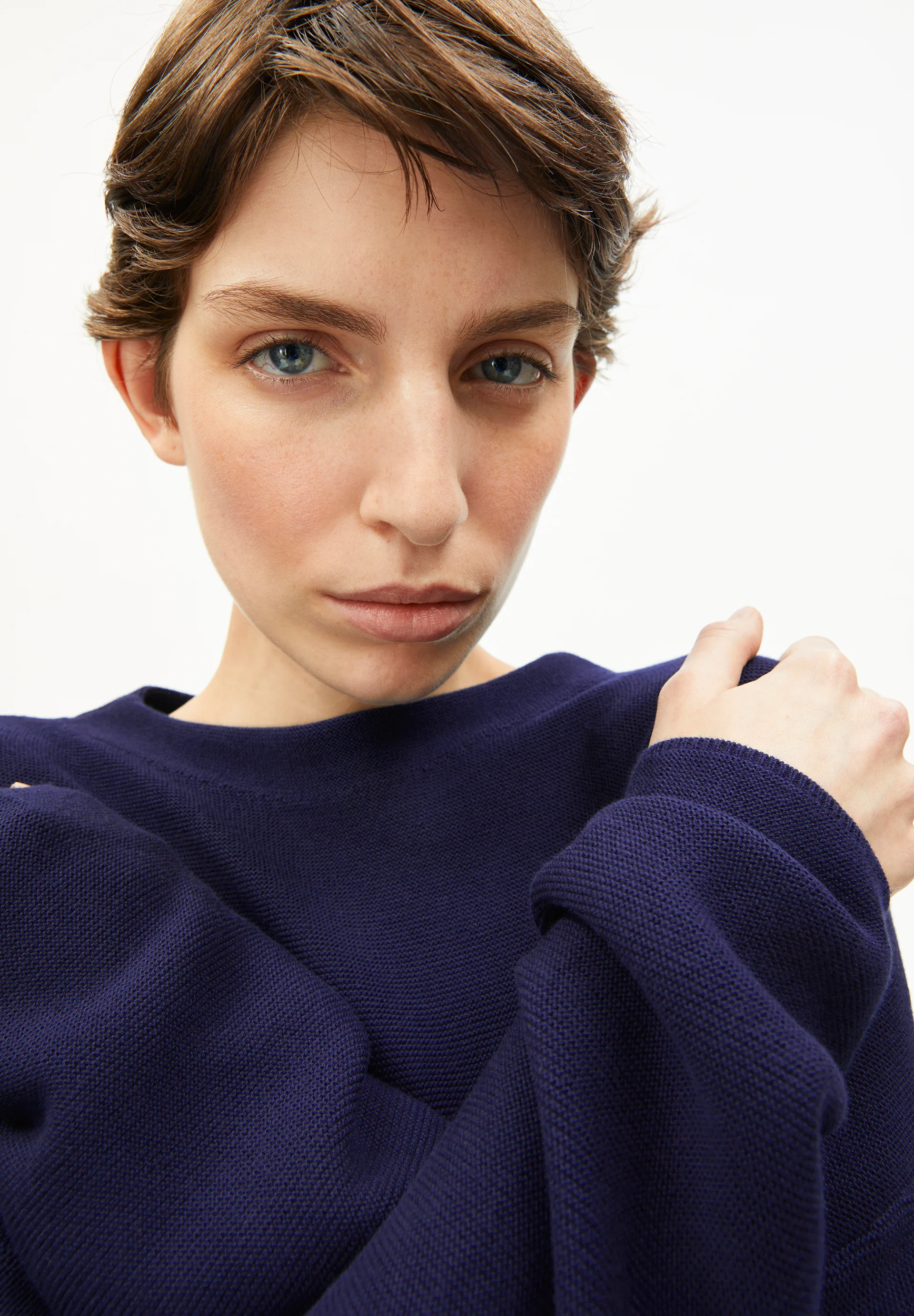 MERINAA LINKS LINKS Pullover from organic cotton