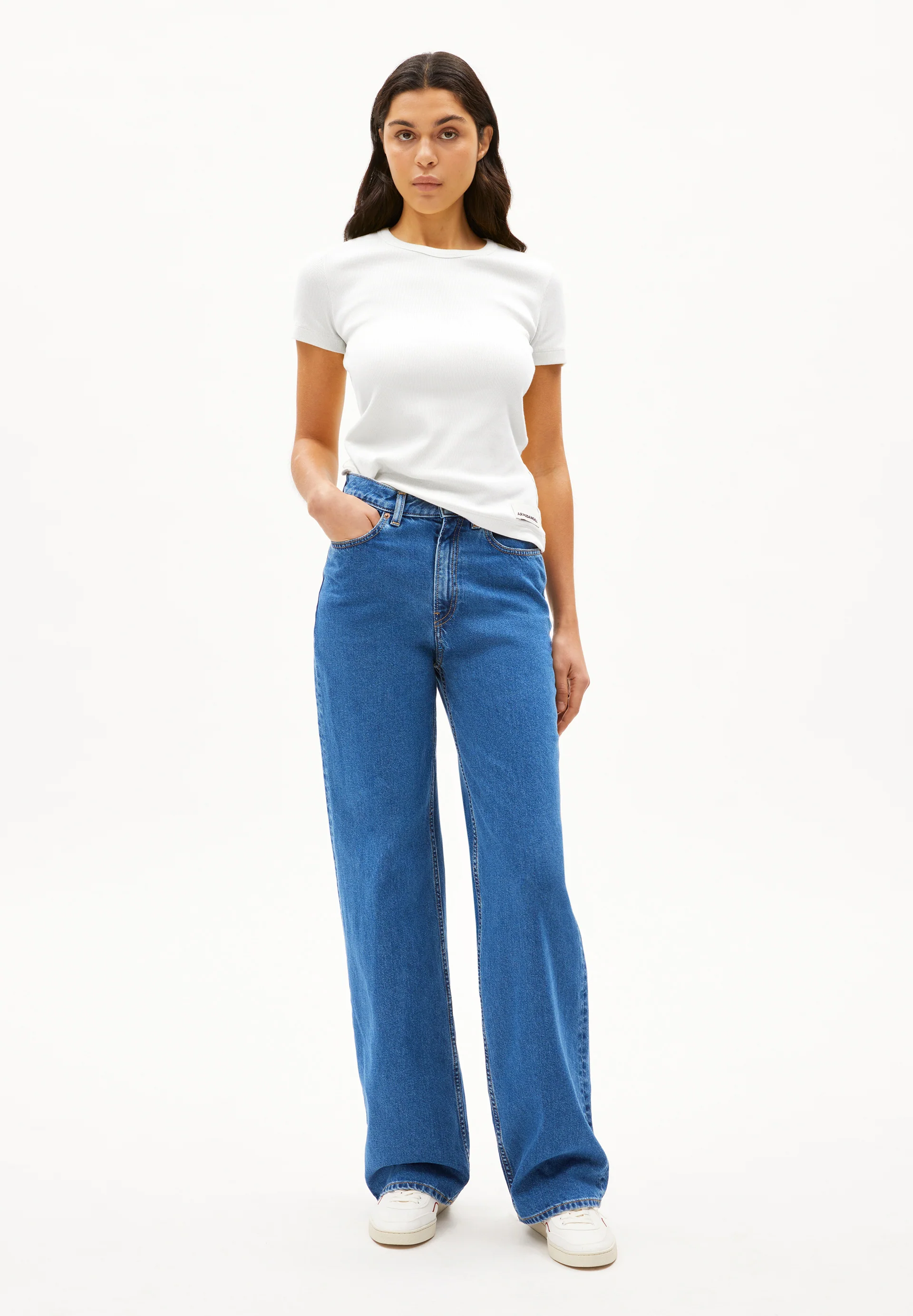 KARDAA Rib-T-Shirt made of Organic Cotton Mix