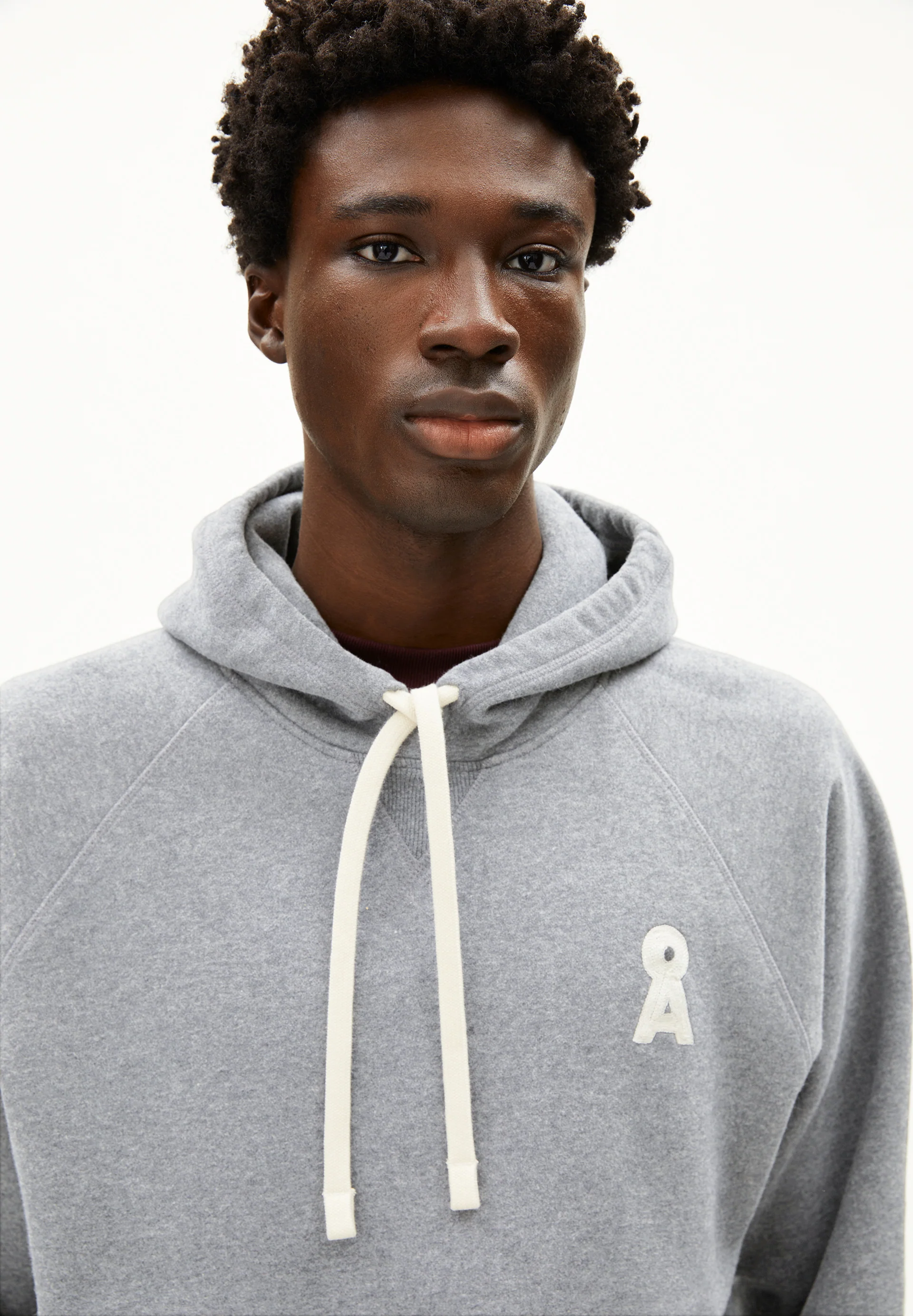ICONIC Å HAANRI MELANGE Sweathoodie from organic cotton