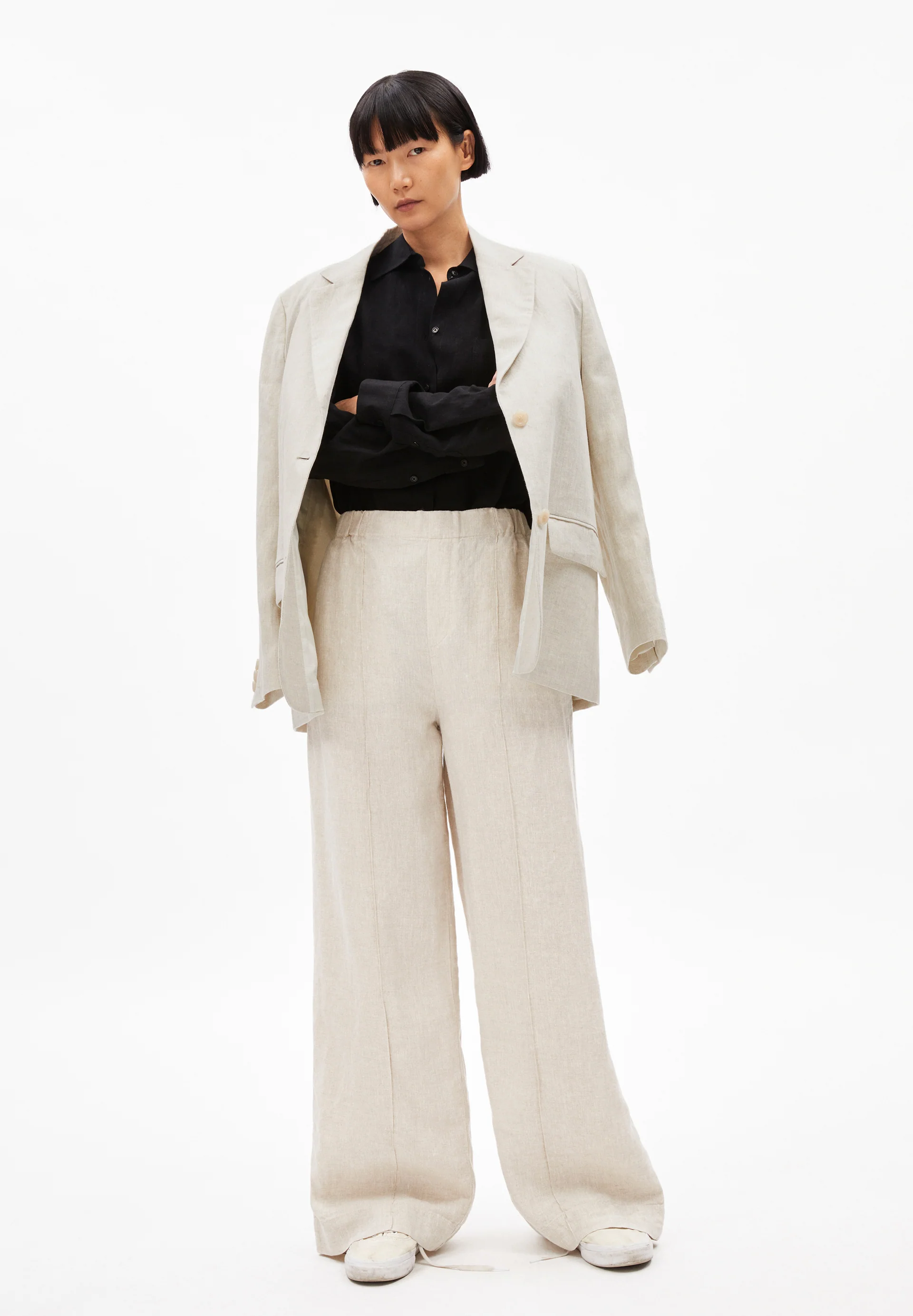 JONVAALIE PURE LINO Woven Pants made of Linen