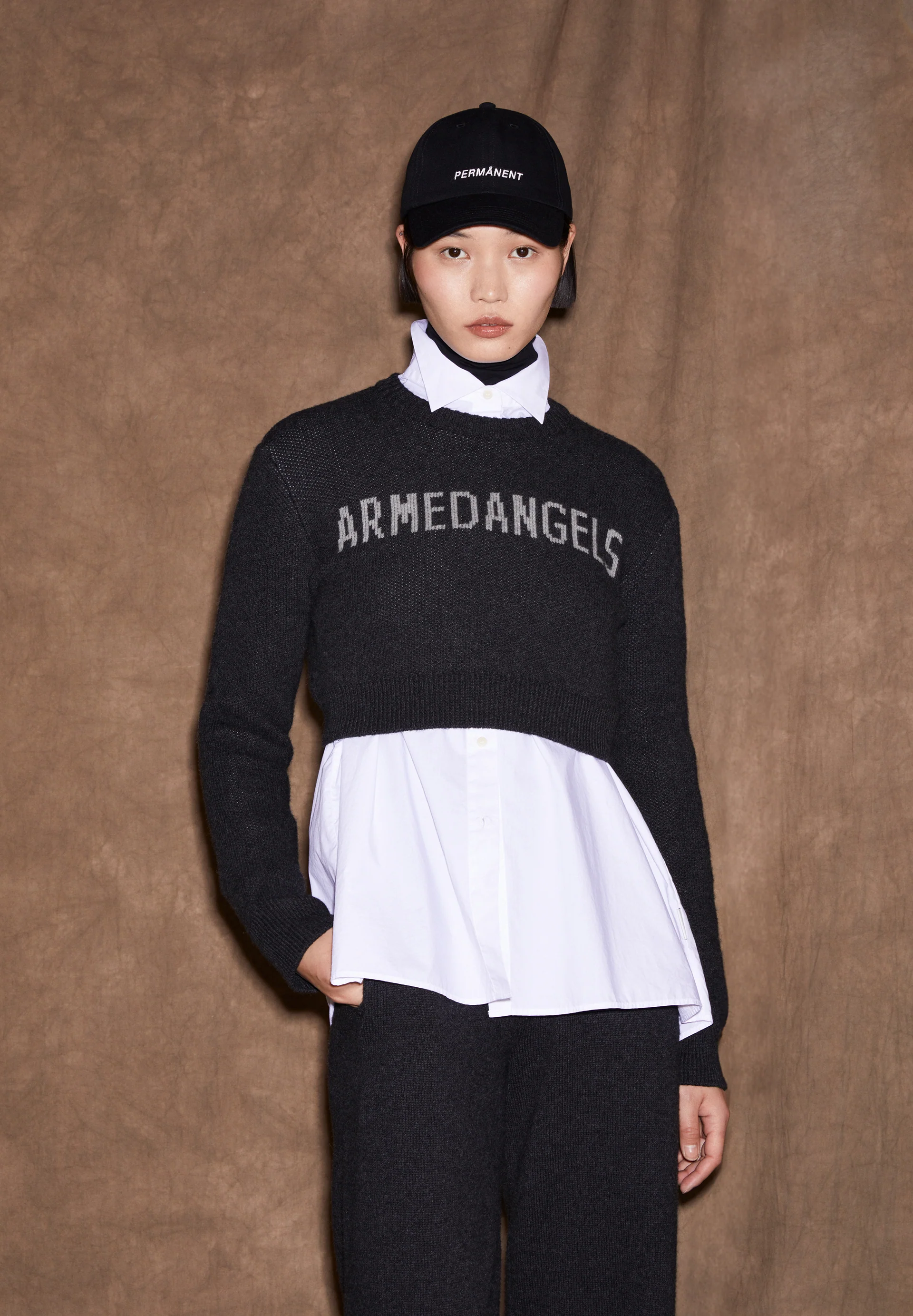 MEJAA Sweater Slim Fit made of Organic Wool Mix