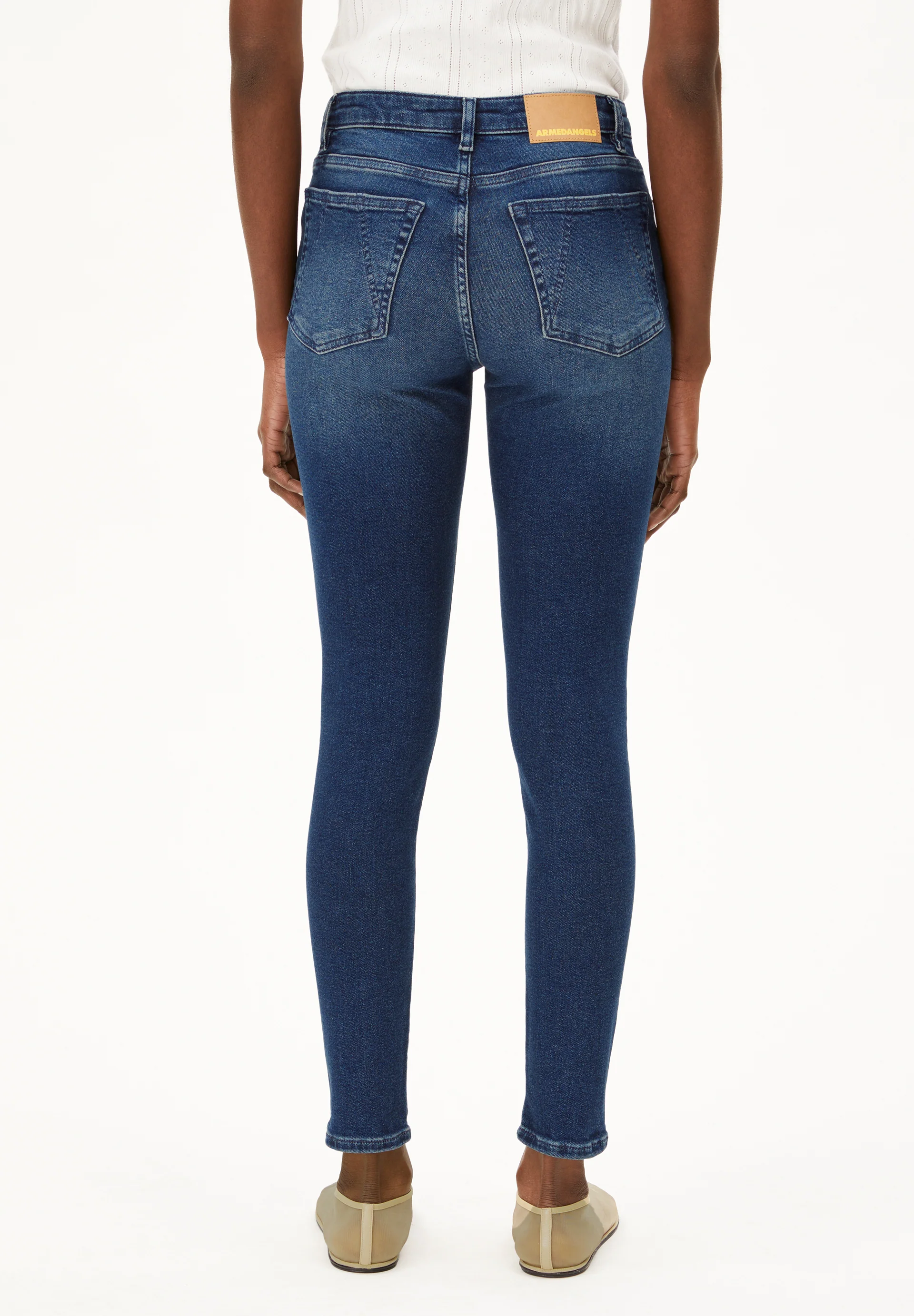 TILLAA Skinny Jeans Mid Waist Organic Cotton Mix X-Stretch
