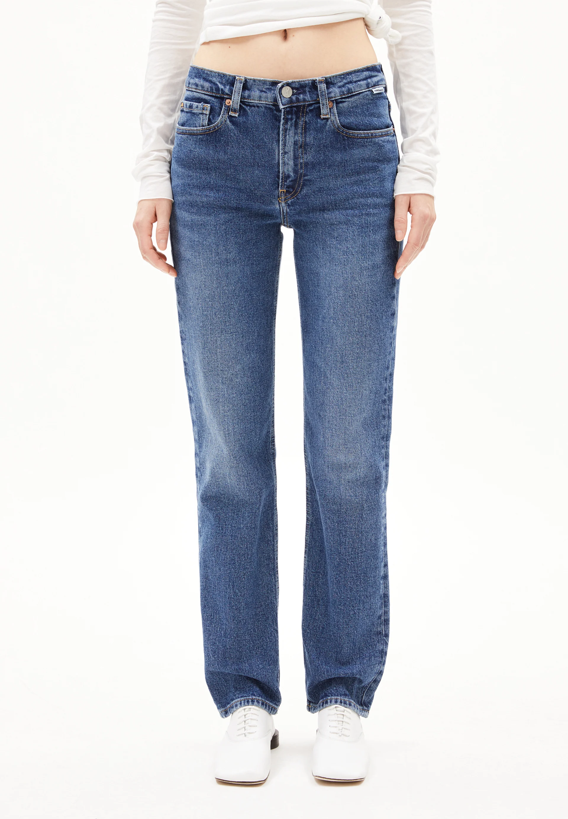 CARENAA Straight Jeans Organic Cotton Mix Comfort Stretch