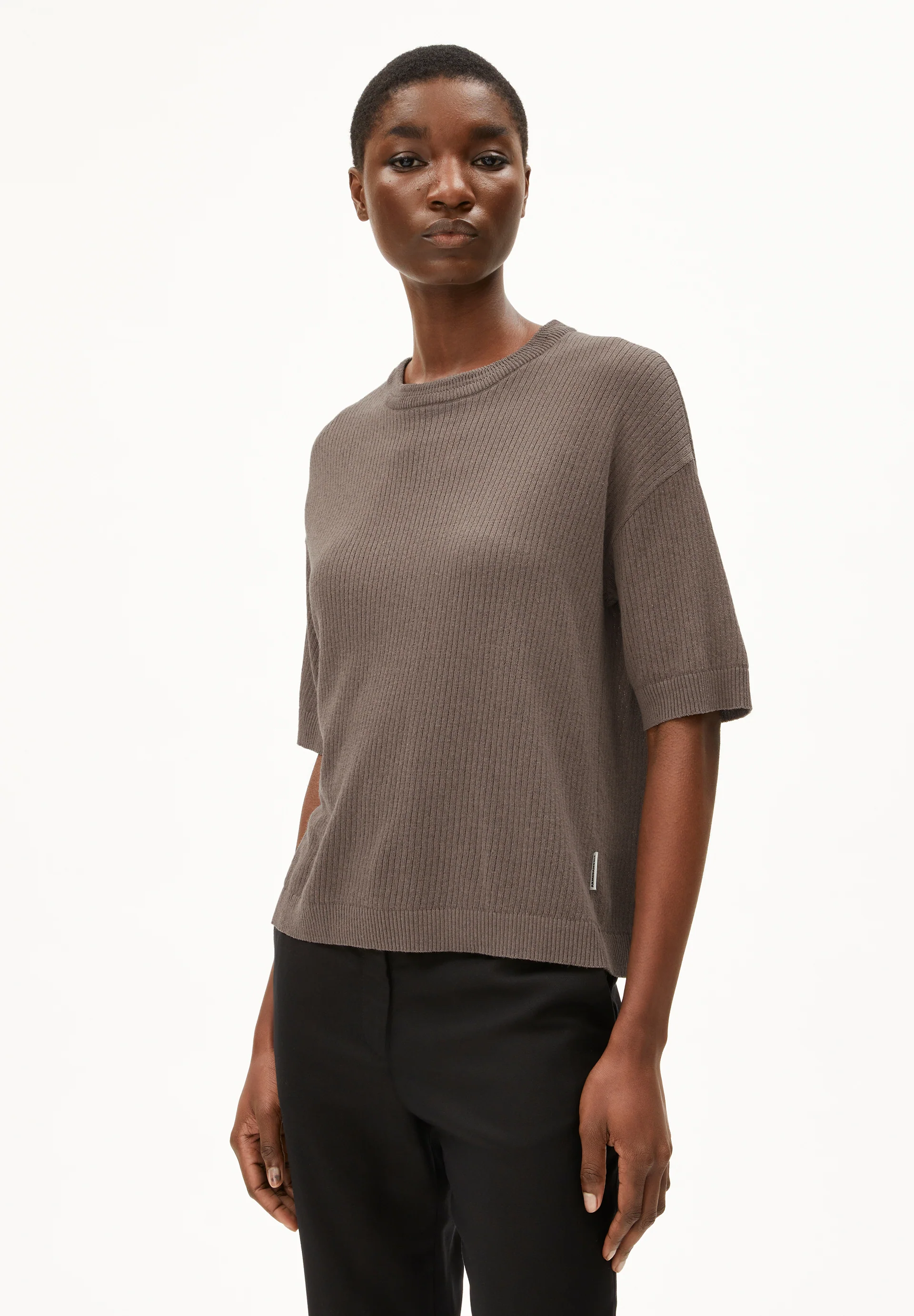LIZAA LINO Knit Shirt made of Linen-Mix