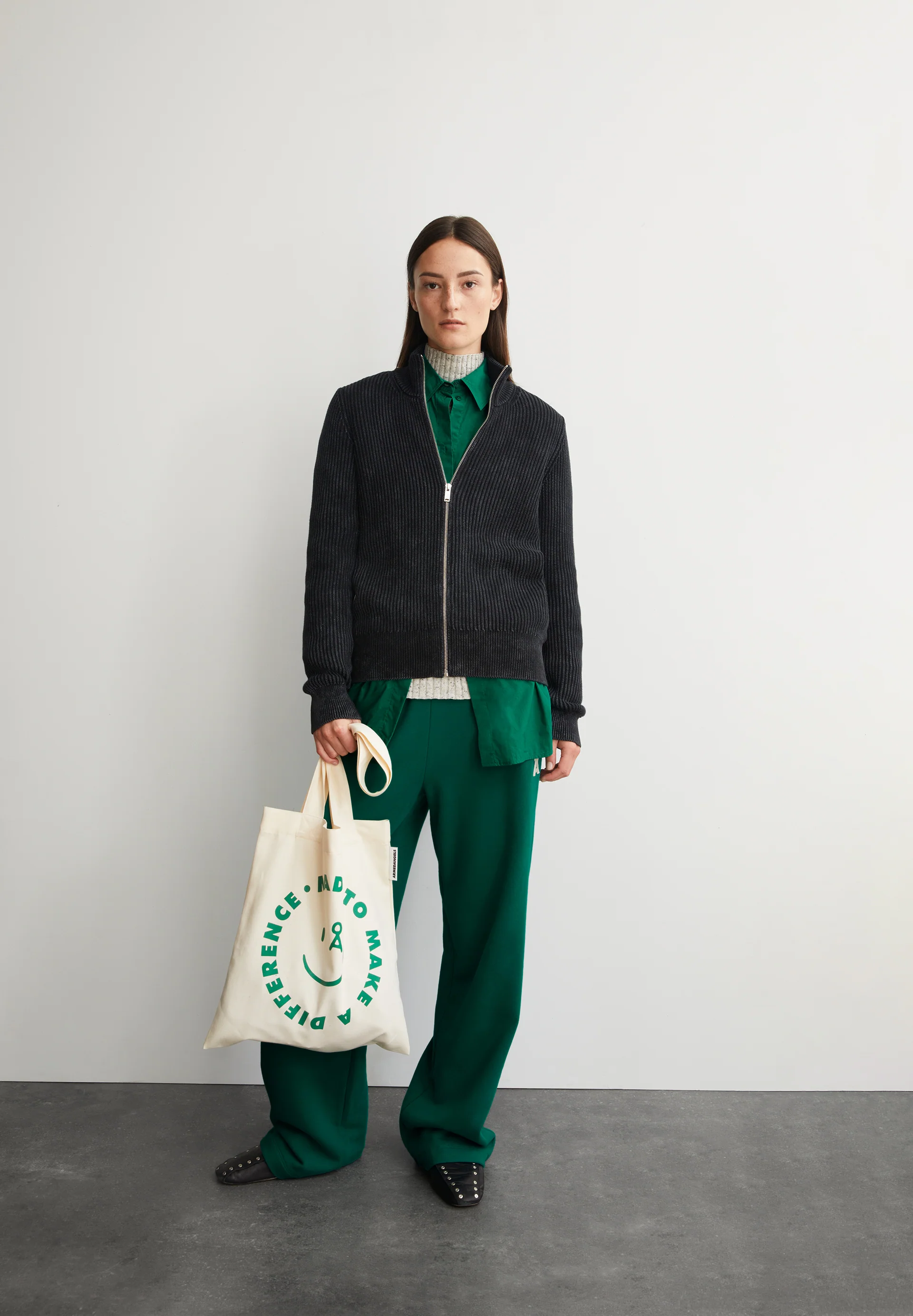 REBECCAA GMT DYE Cardigan made of Organic Cotton