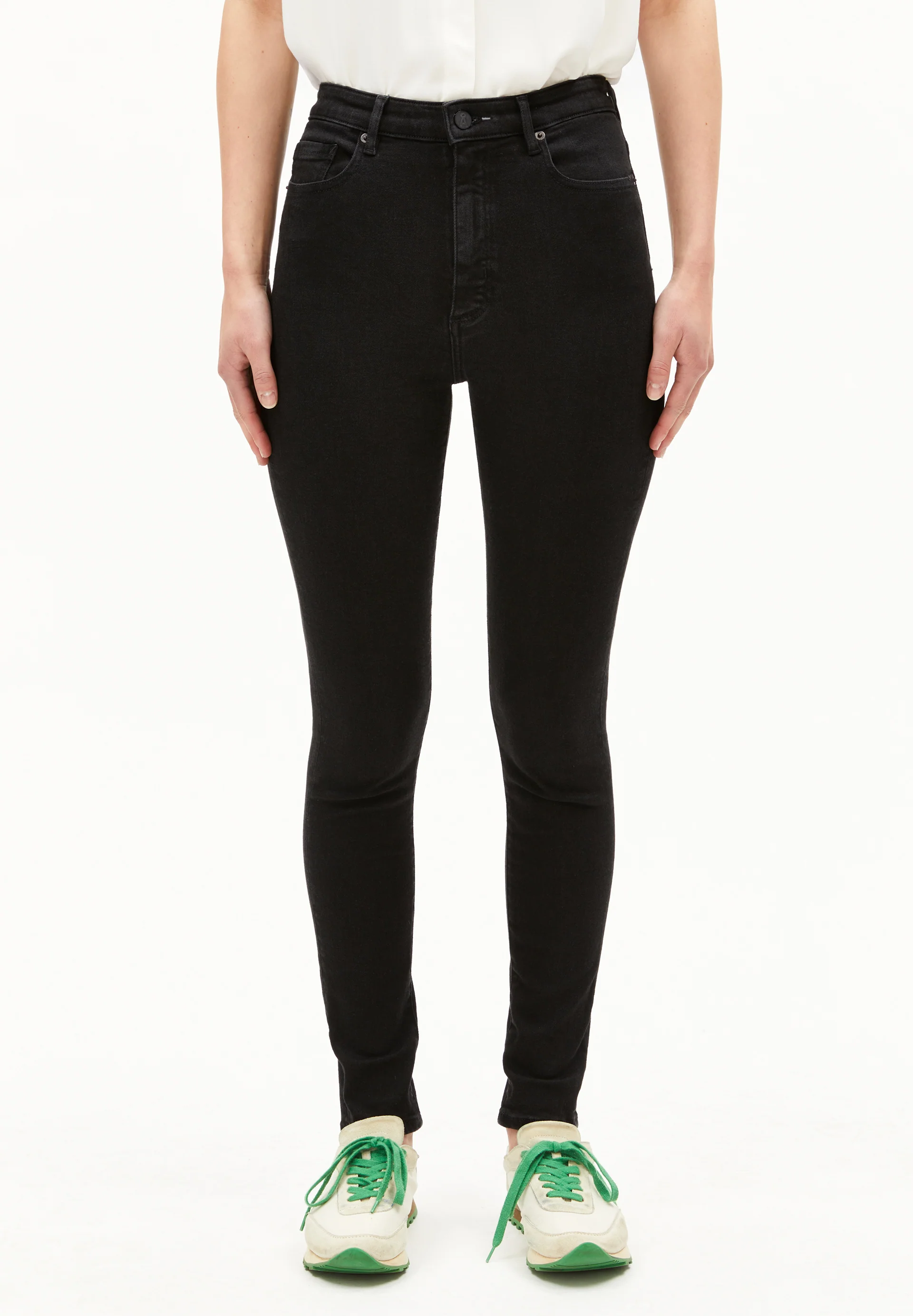 INGAA Skinny Jeans High Waist Organic Cotton Mix X-Stretch