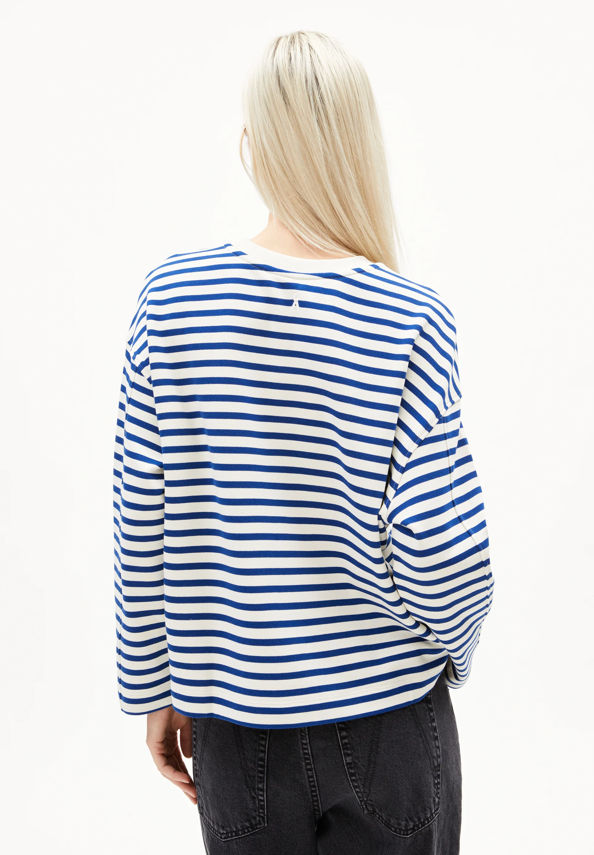 FRANKAA MAARLEN STRIPE Sweatshirt from organic cotton