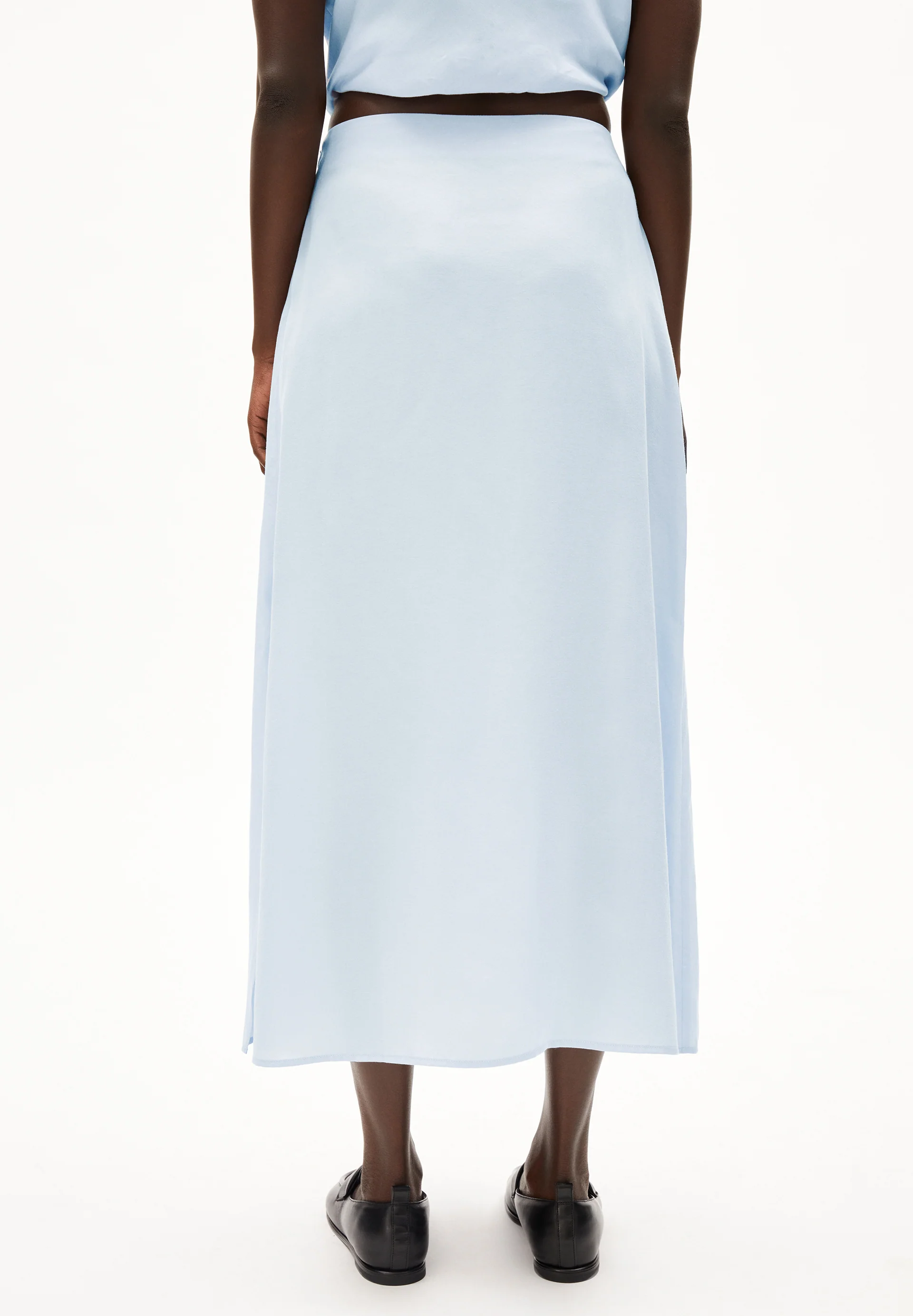 MILAJAA Woven Skirt made of TENCEL™ LUXE Lyocell Mix