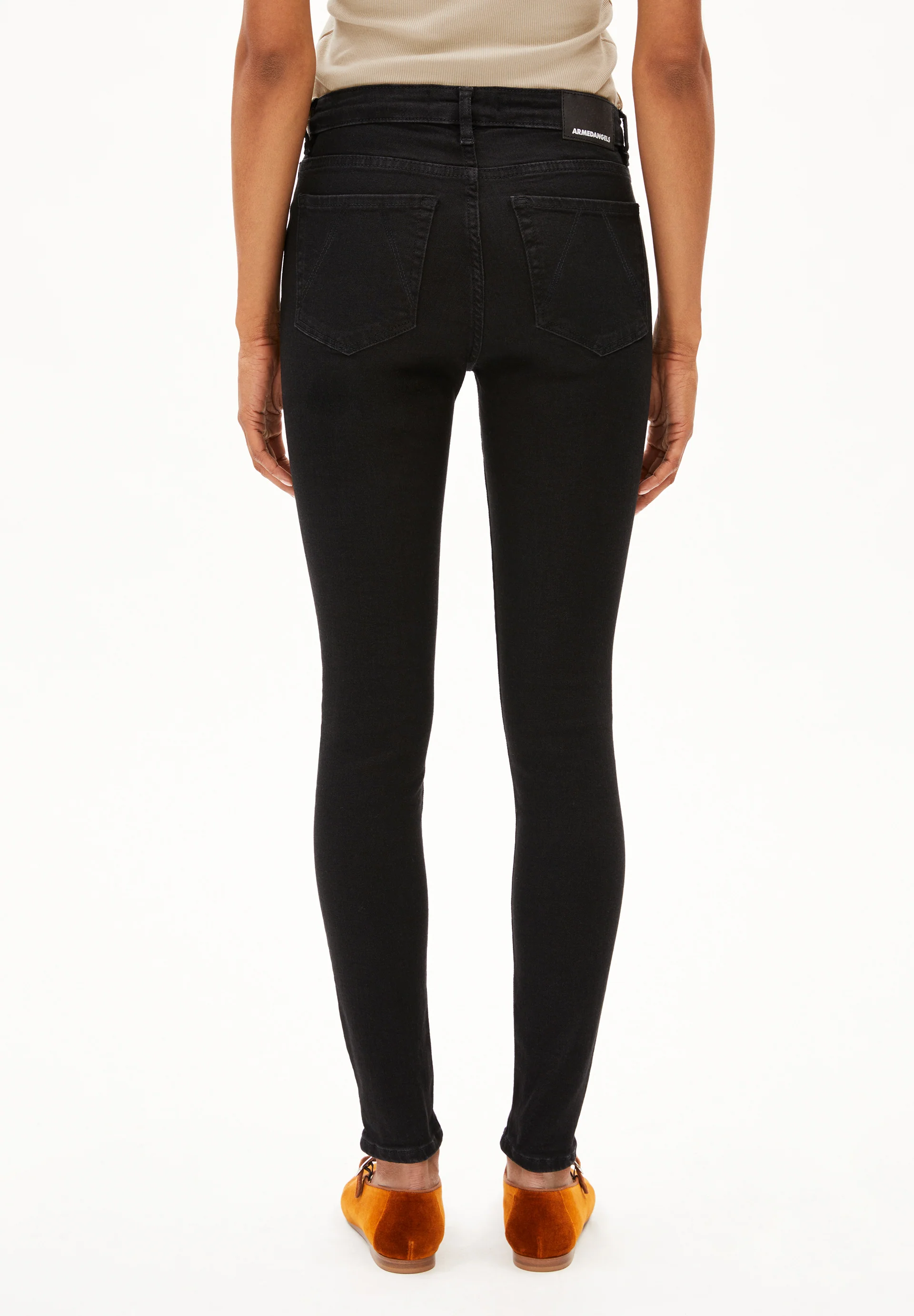 TILLAA Skinny Jeans Mid Waist Organic Cotton Mix X-Stretch