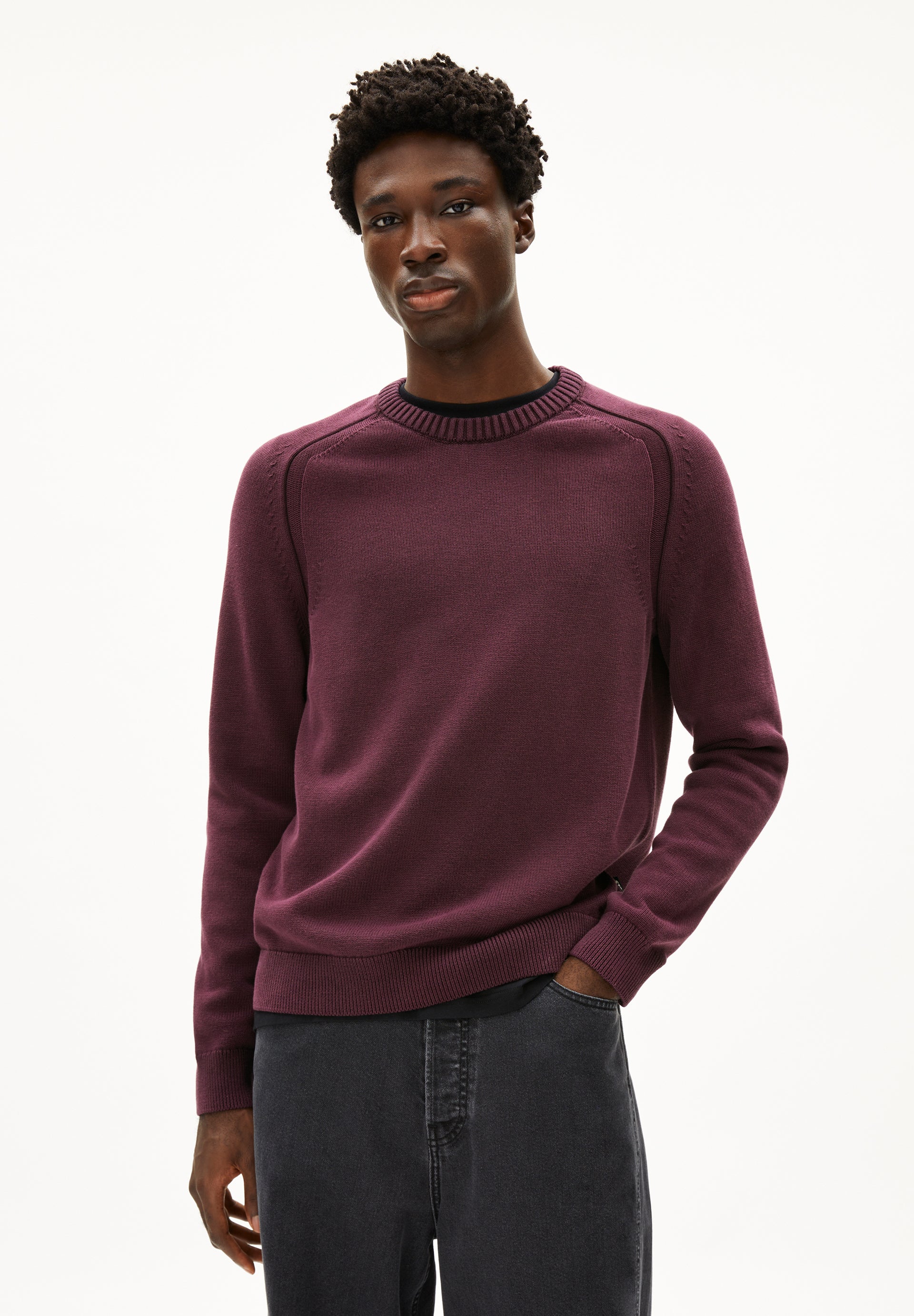 VAANJO GMT DYE Pullover from organic cotton