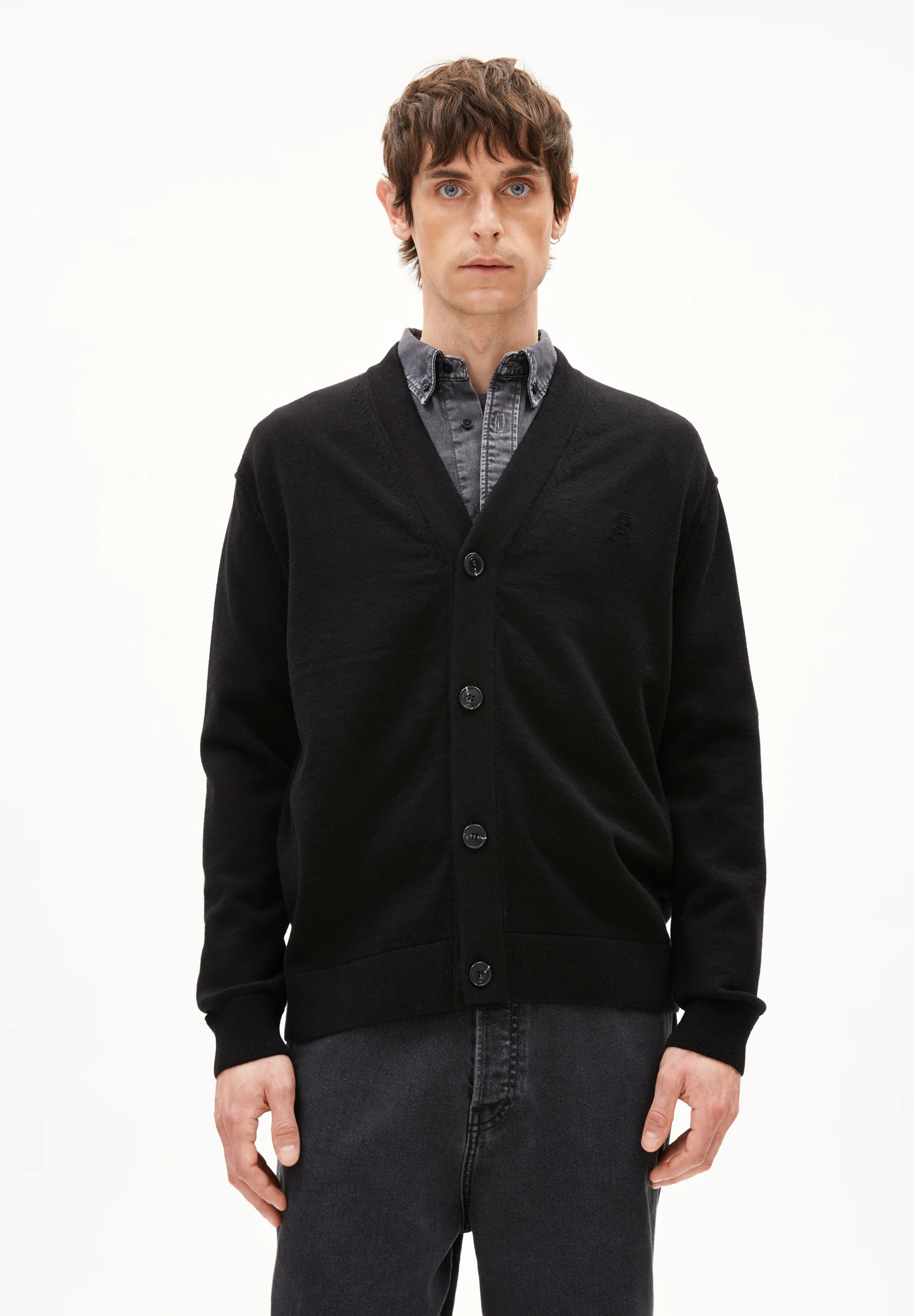 AANATOL Cardigan made of Organic Wool Mix