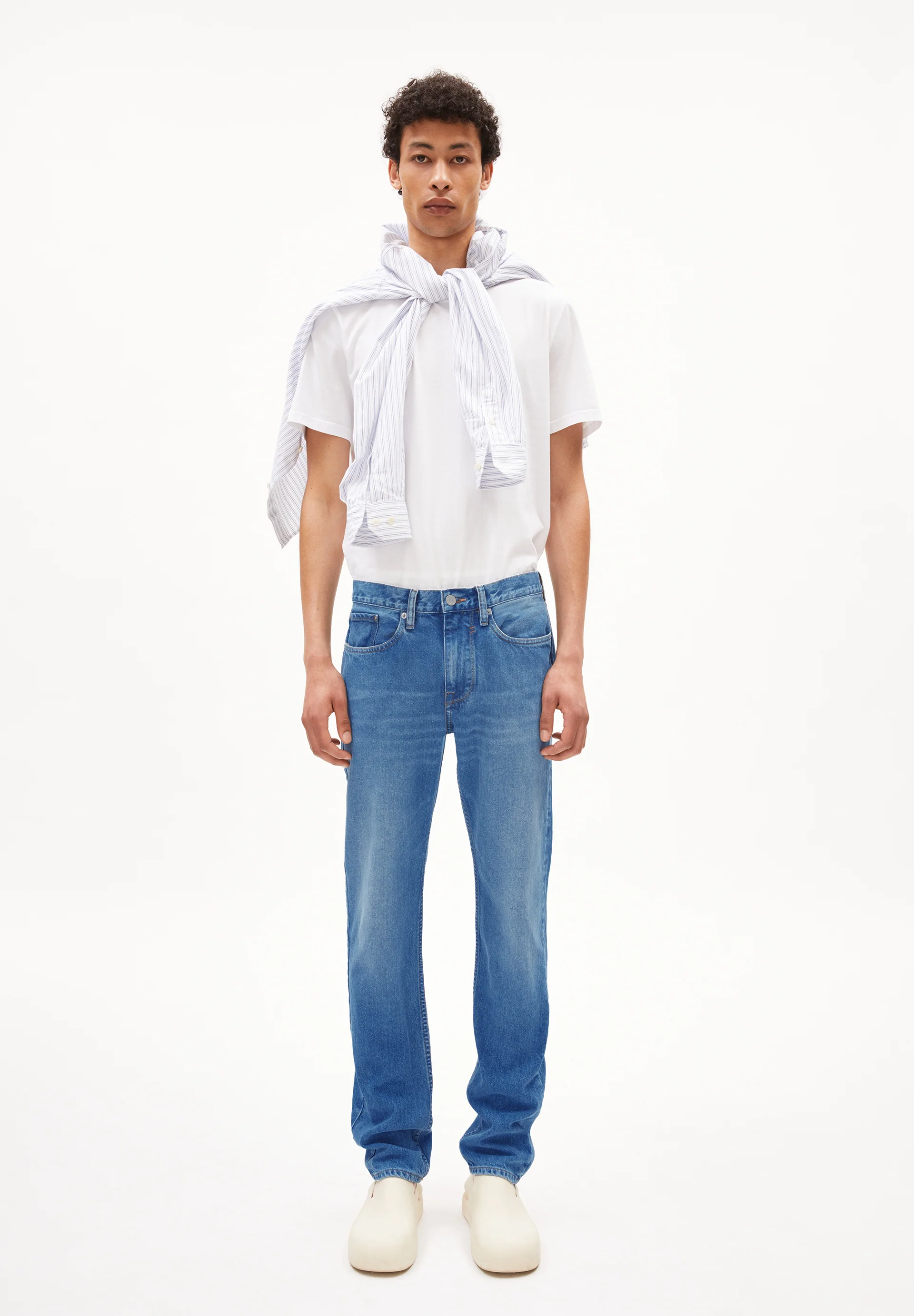 DYLAANO Slim Straight Jeans recycled cotton