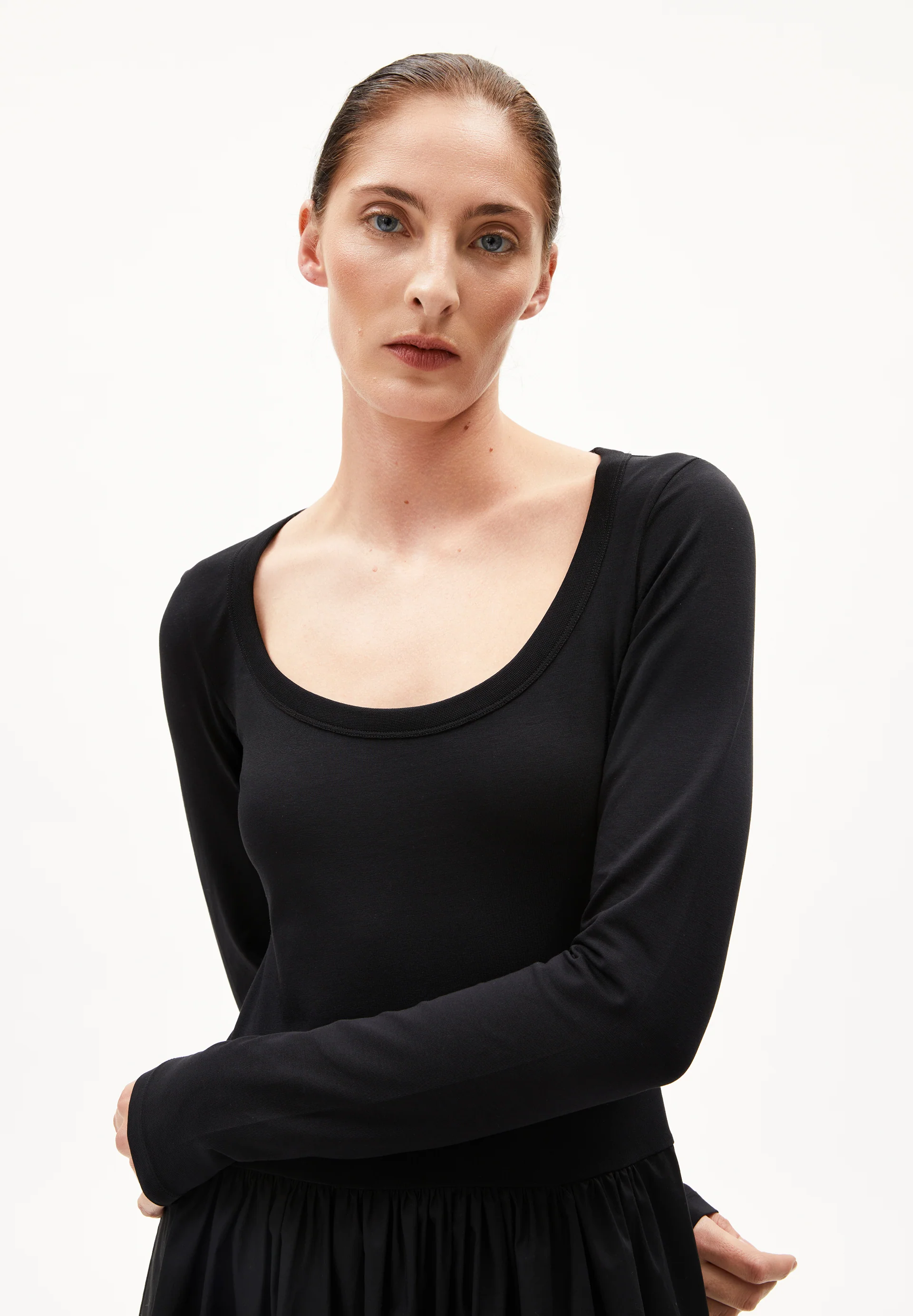 VILARAA Jersey dress from organic cotton mix