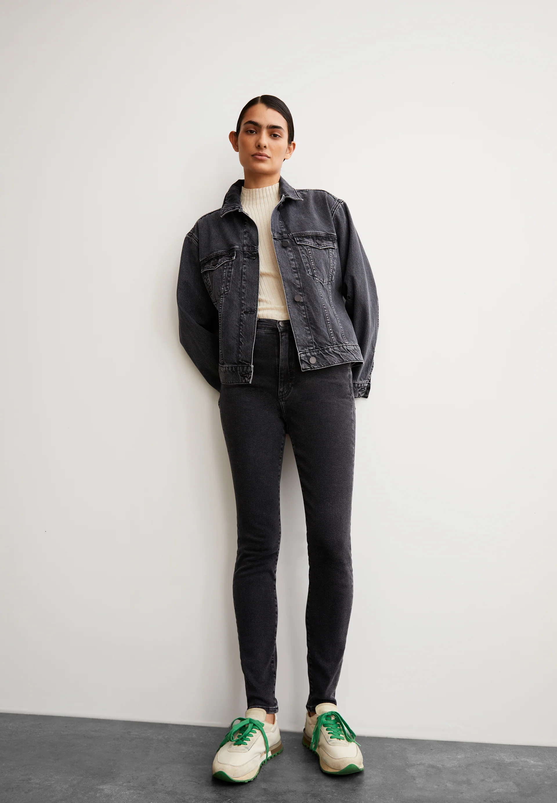 INGAA Skinny Jeans High Waist Organic Cotton Mix X-Stretch