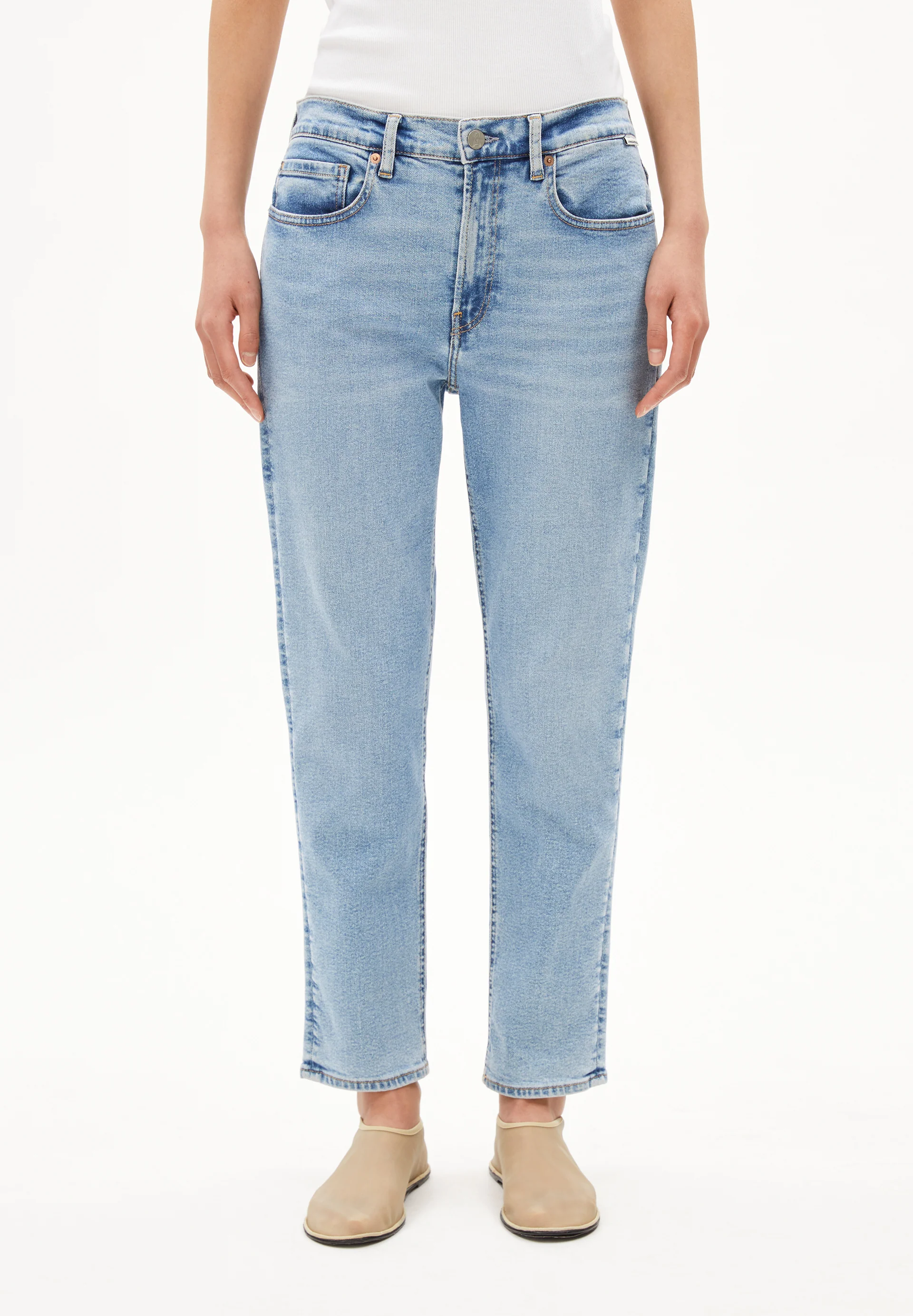CAYAA TARPA Boyfriend Jeans recycled Cotton Mix Comfort Stretch