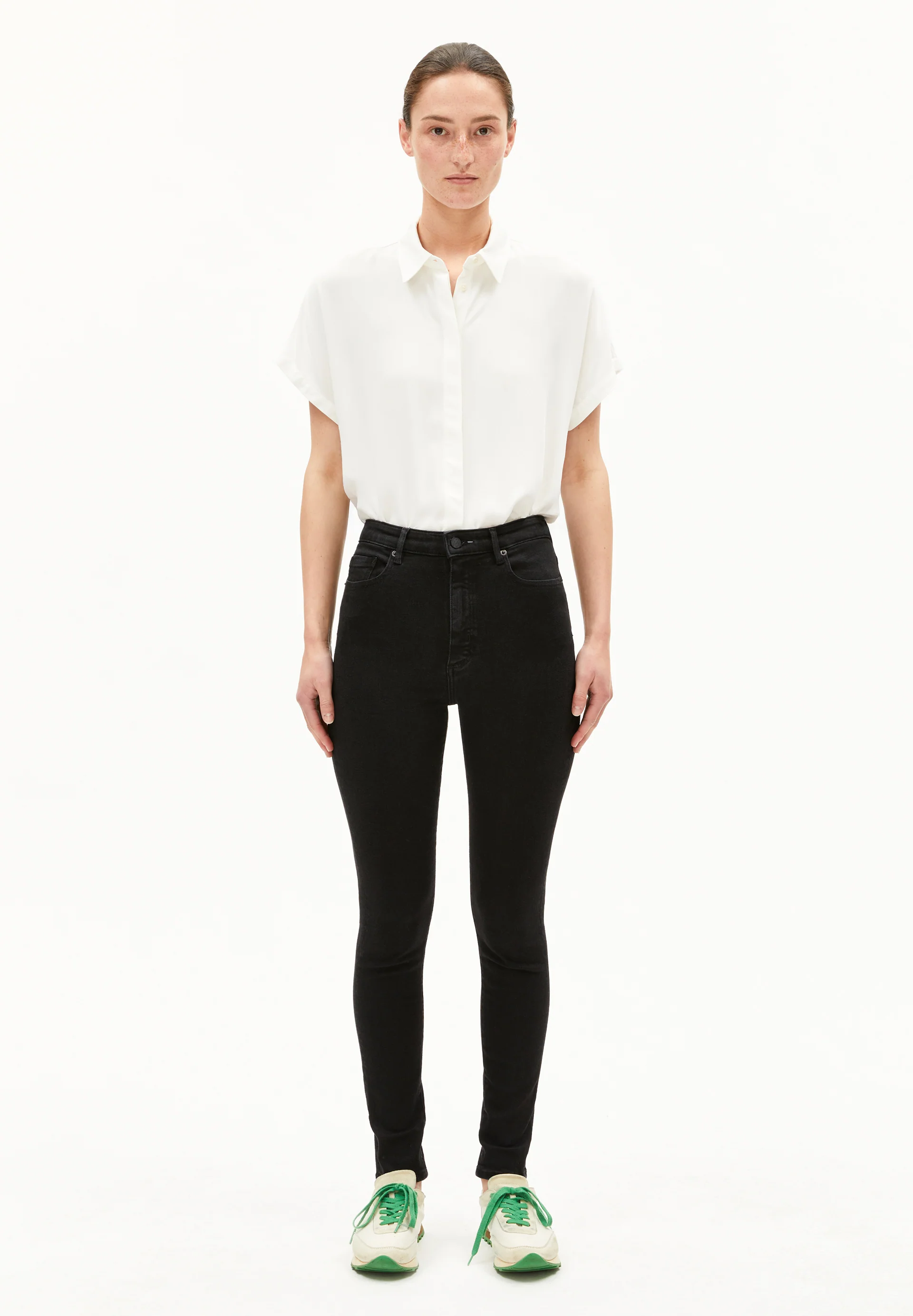 INGAA Skinny Jeans High Waist Organic Cotton Mix X-Stretch