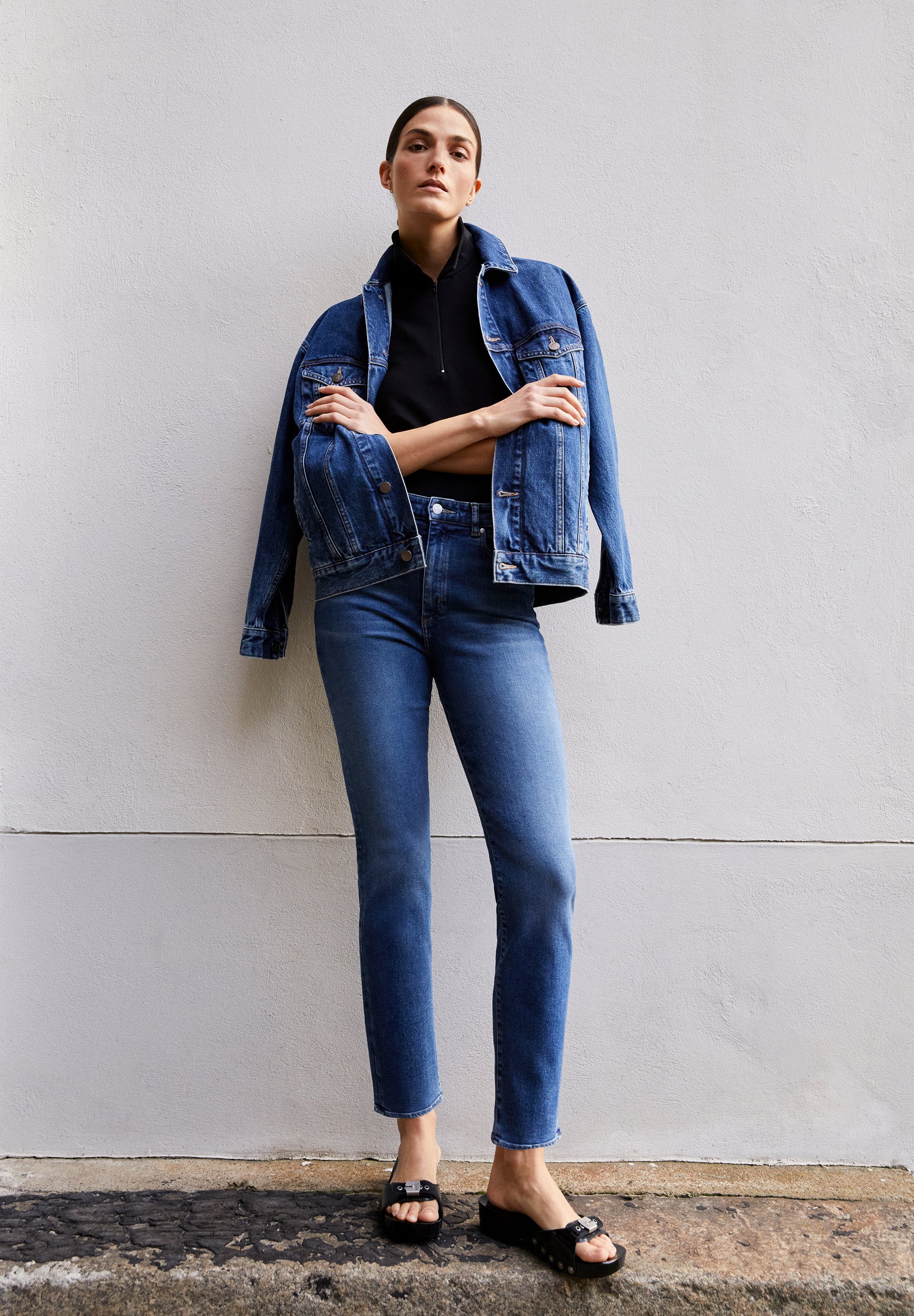 LEJAANI Slim Jeans Organic Cotton Mix X-Stretch