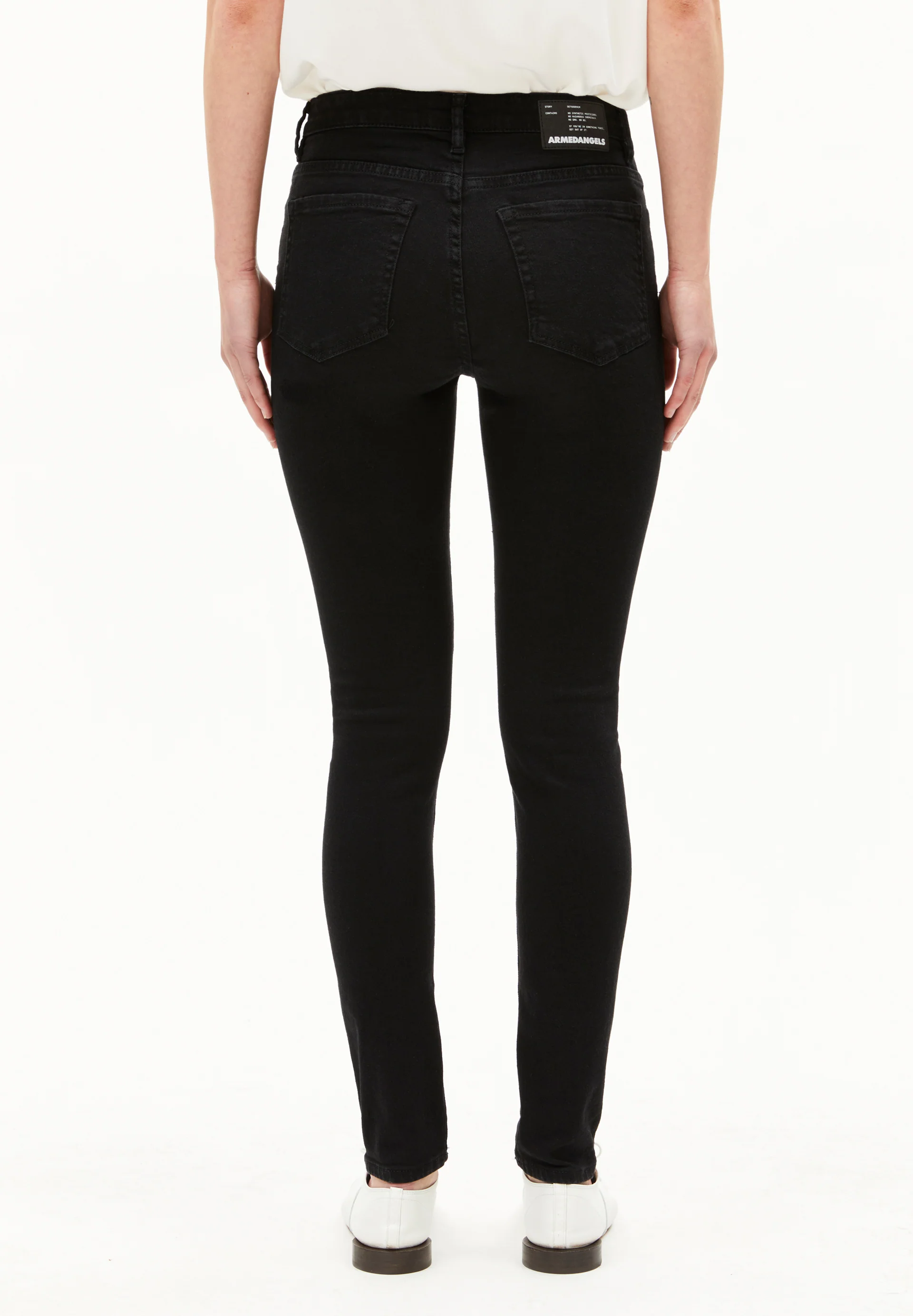 TILLAA Skinny Jeans Mid Waist Organic Cotton Mix X-Stretch