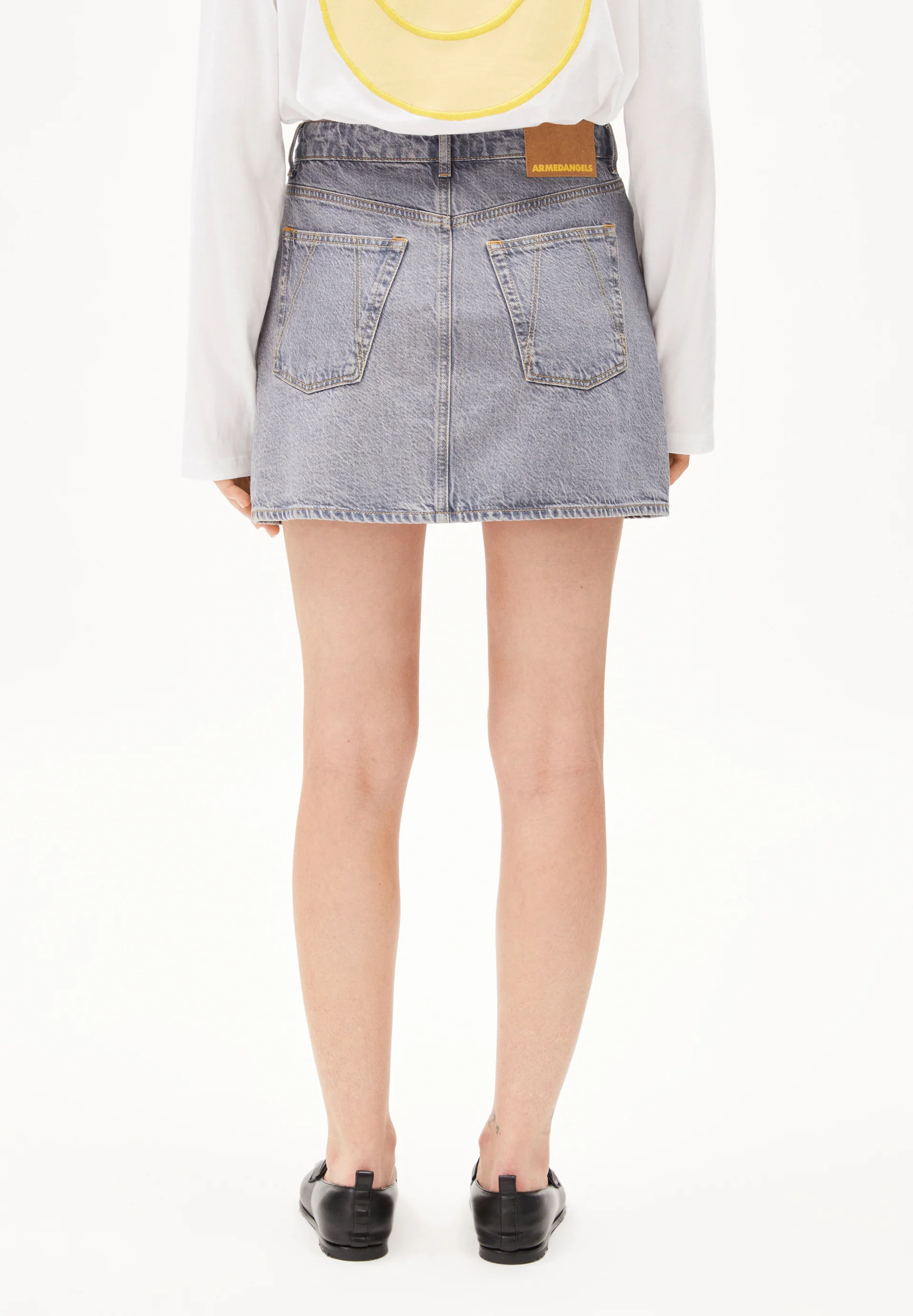 AACUMERI Denim Skirt made of Organic Cotton Mix