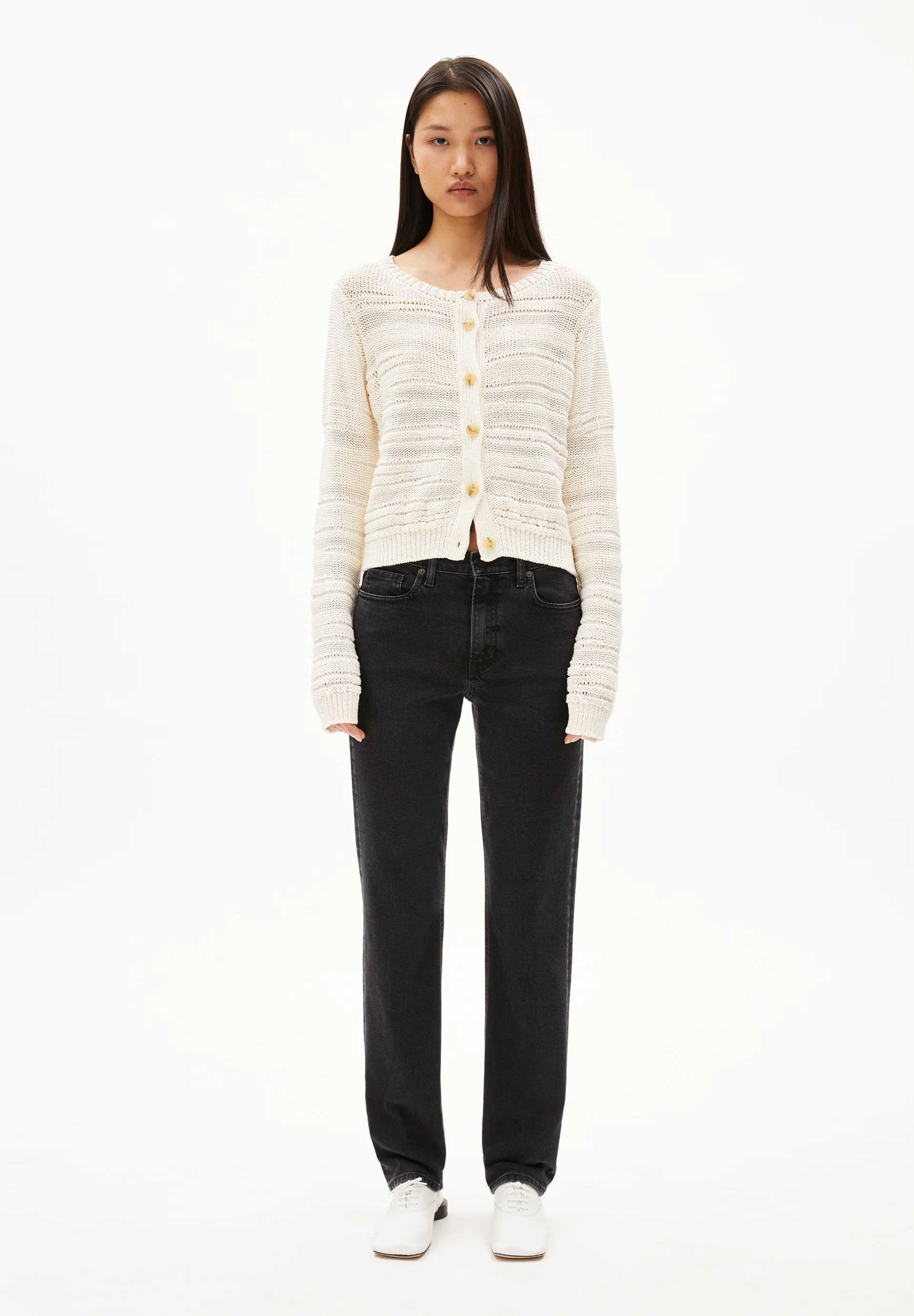 CARENAA Straight Jeans recycled Cotton Mix Comfort Stretch