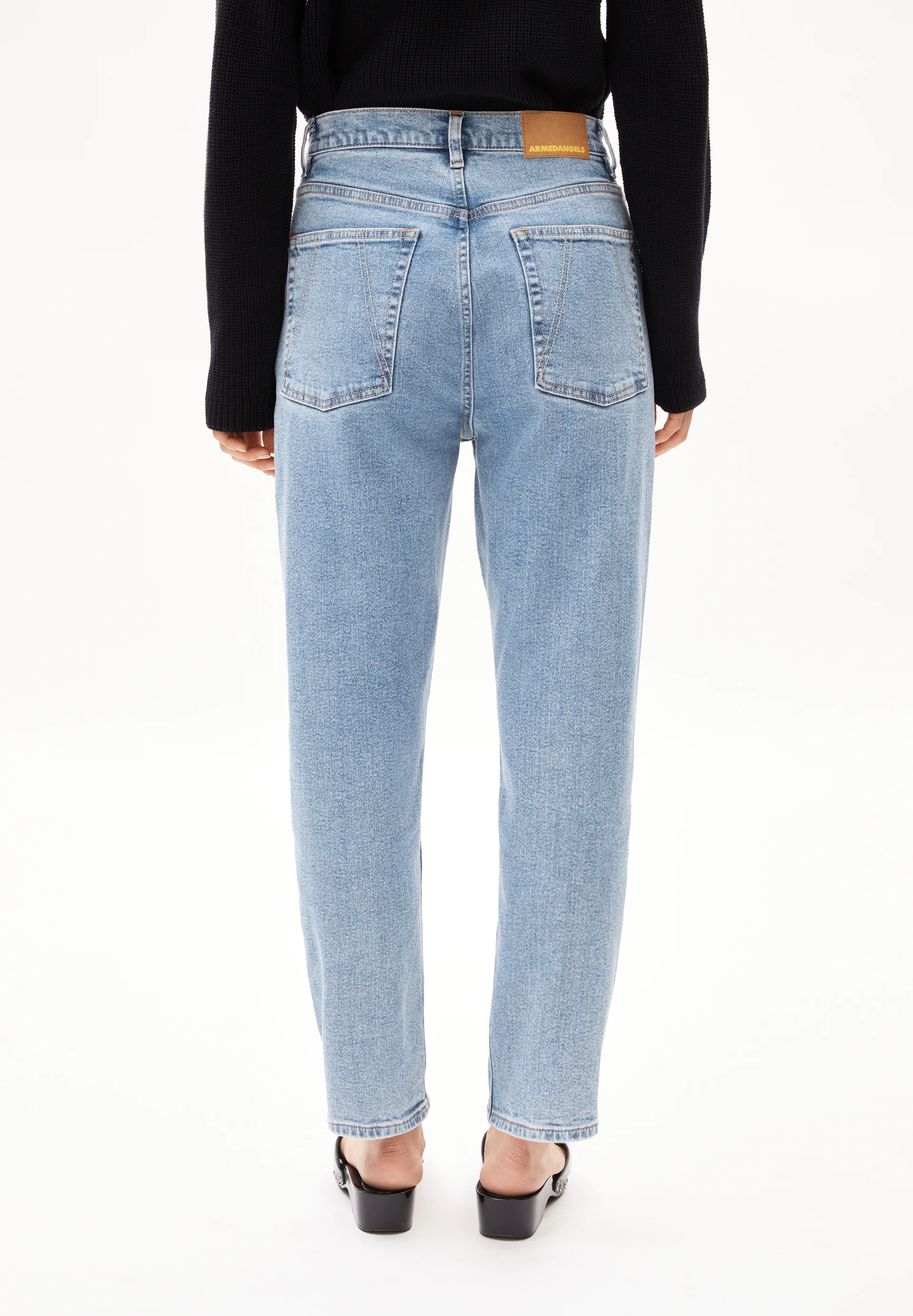 MAIRAA Mom Jeans recycled Cotton Mix Comfort Stretch