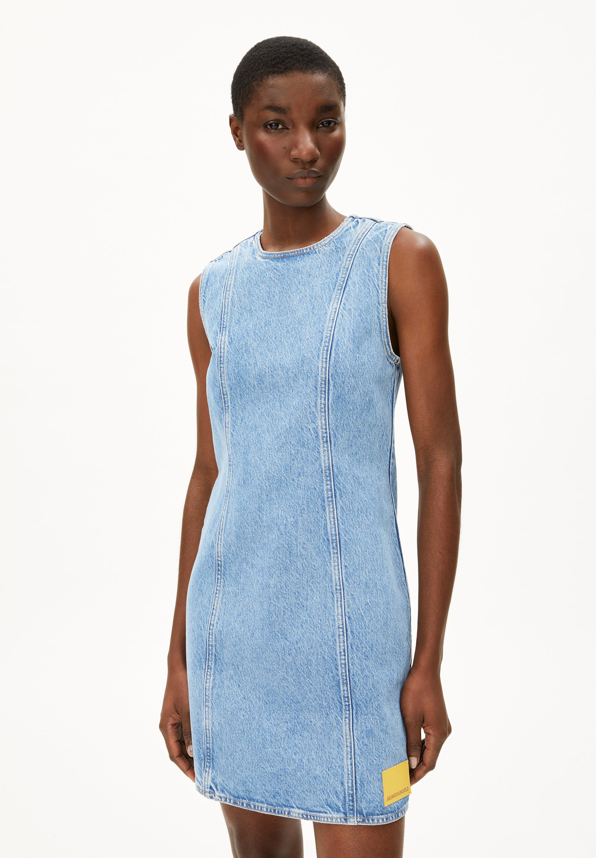 ENUYAA Denim dress in SaXcell® Lyocell Mix