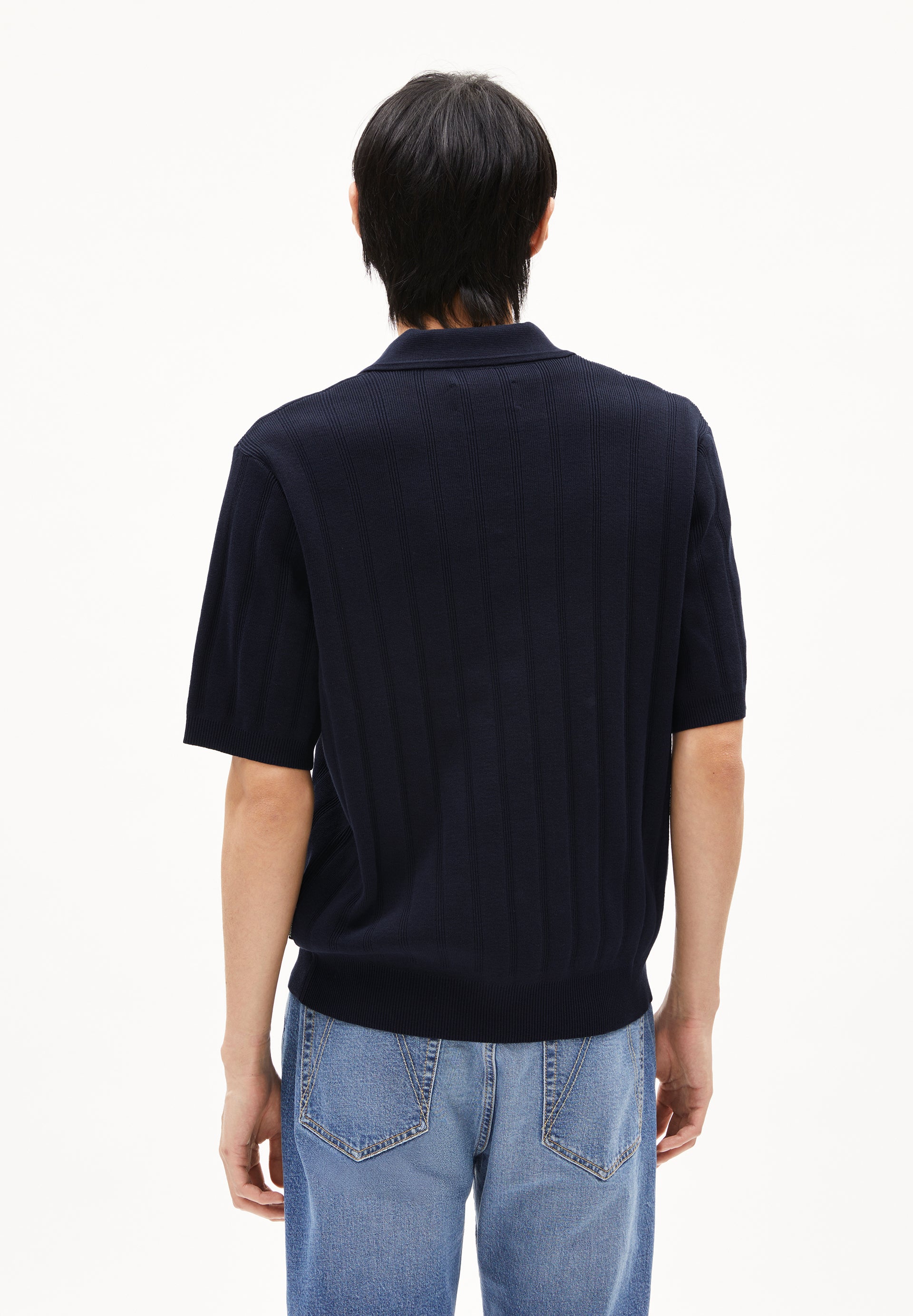 AARVEN Knit Shirt made of Organic Cotton