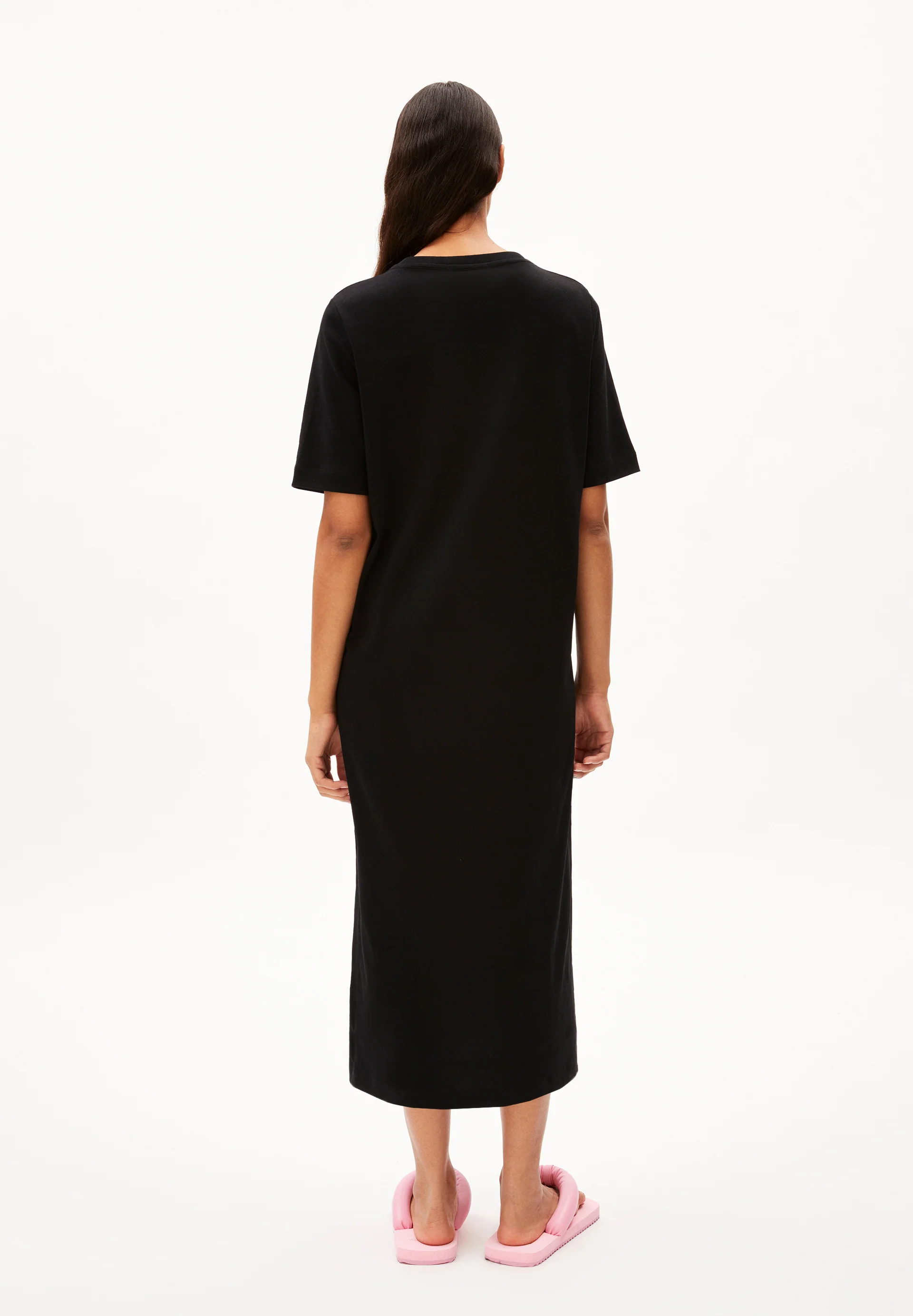 XELINAA JERSEY MIDI DRESS Heavyweight Jersey Dress made of recycled Cotton Mix