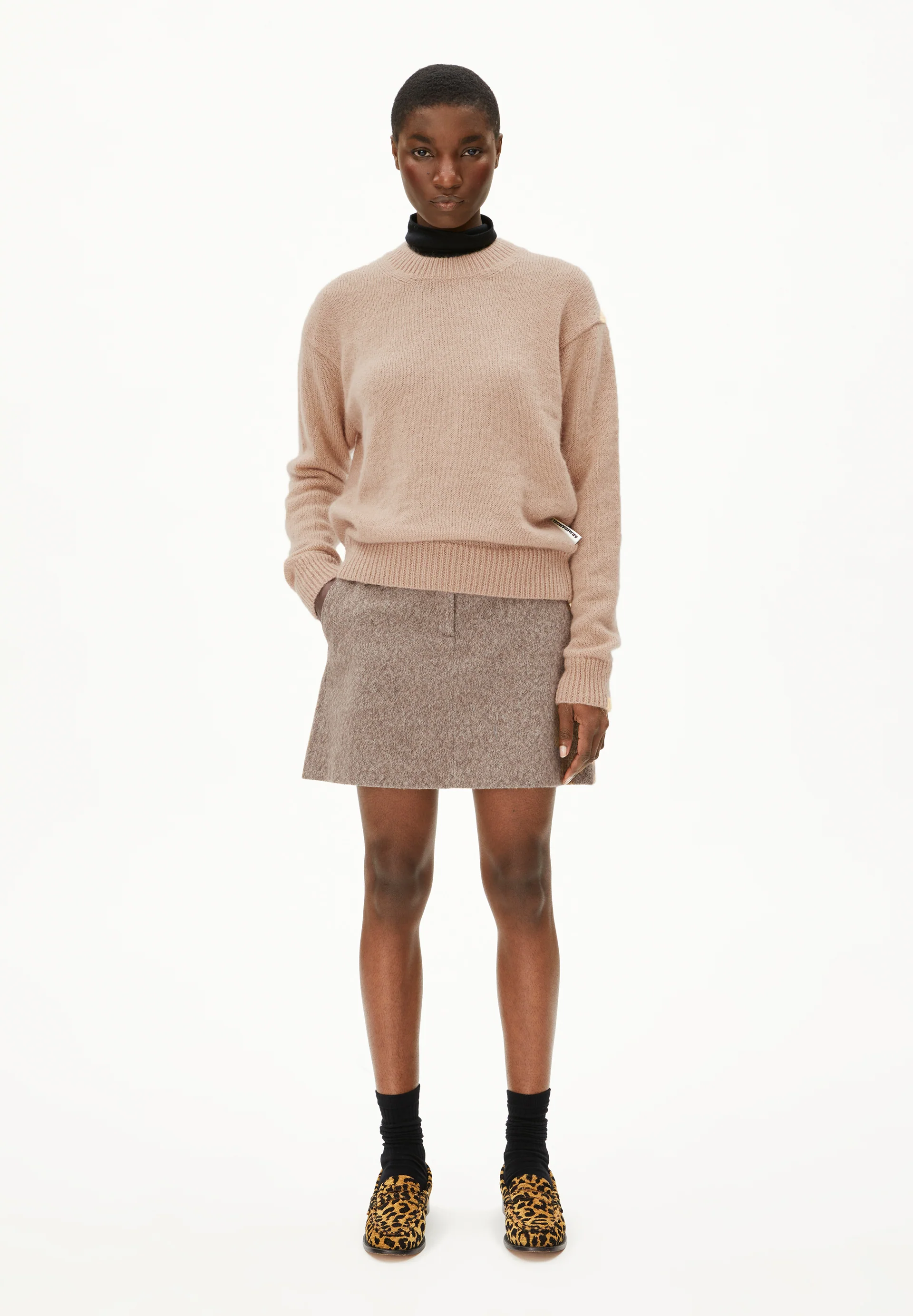 BALBAA PREMIUM Sweater made of mohair-wool mix