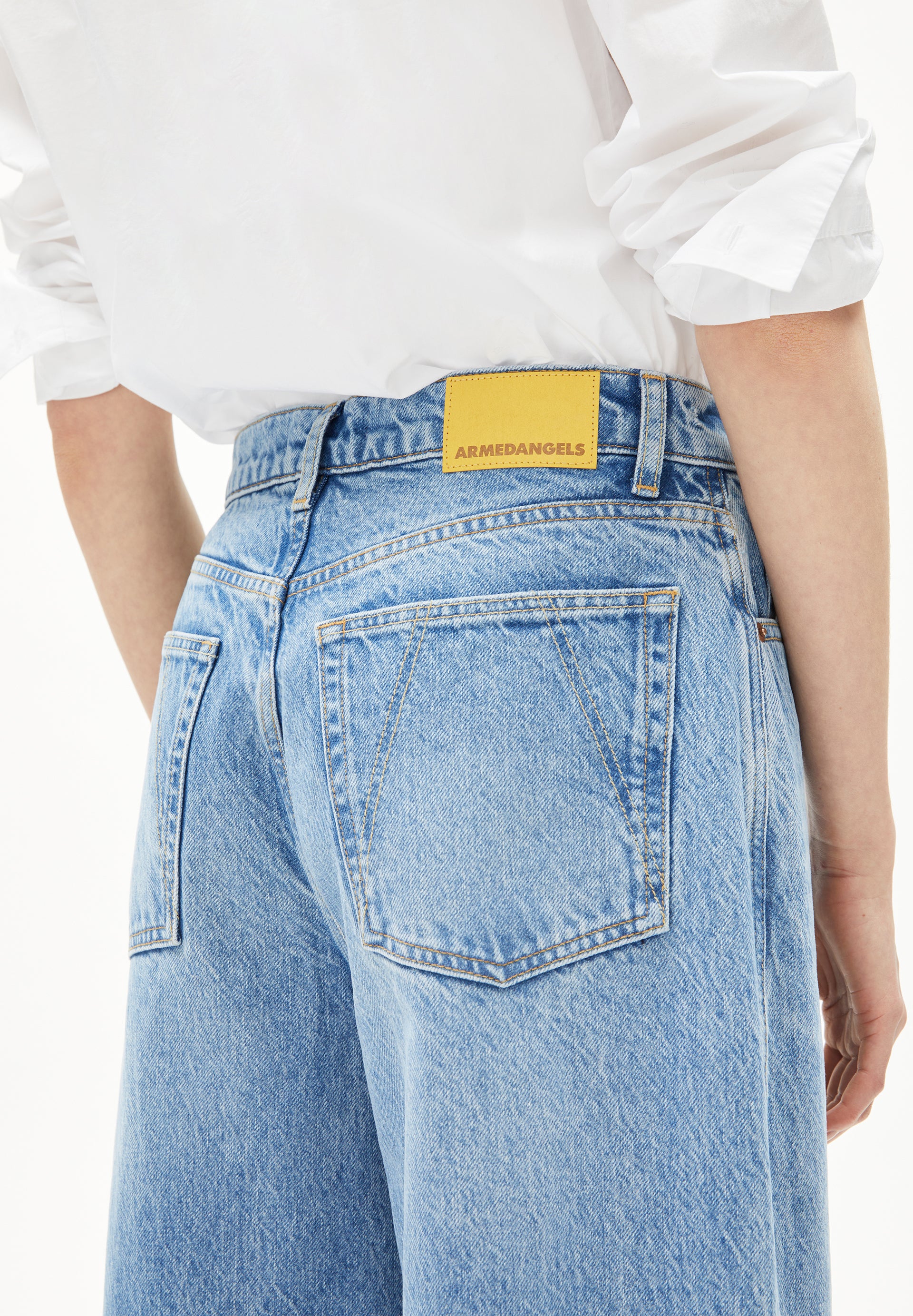 ATHENAAS WIDE JEAN Wide jeans SaXcell® lyocell mix