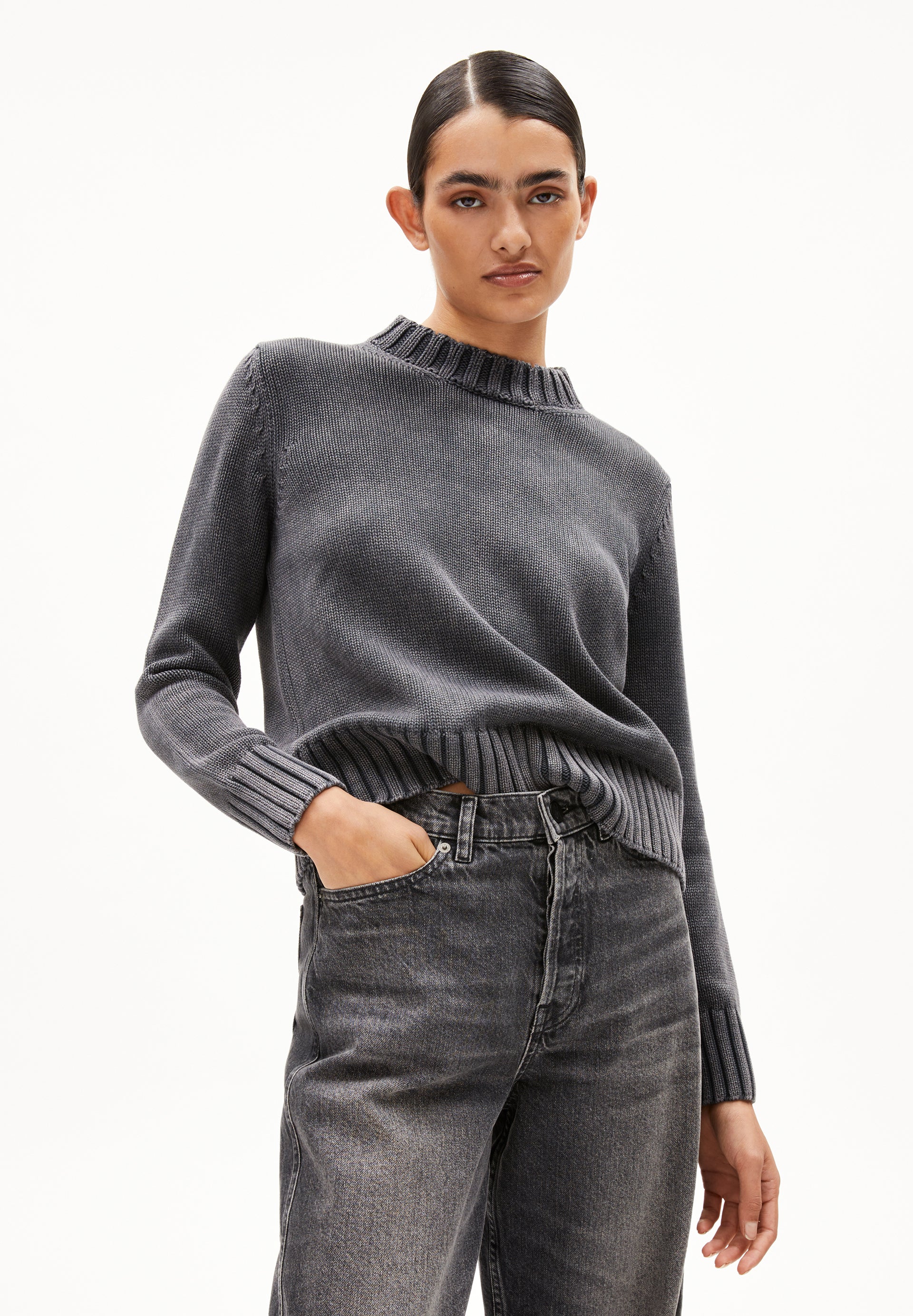 AMALIAAS GMT DYE Pullover from organic cotton