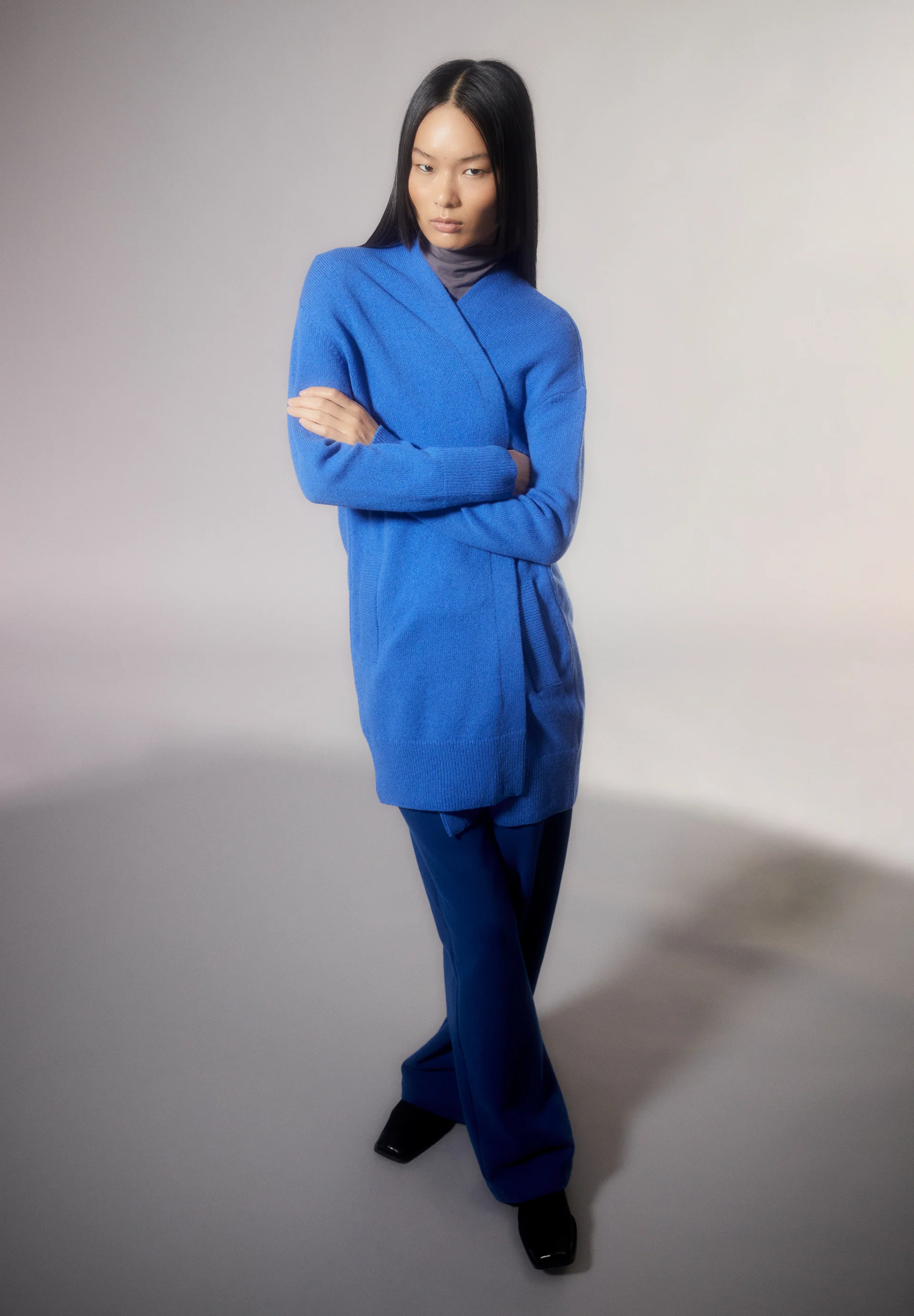 KASSANDRAA Cardigan Loose Fit made of Organic Wool Mix
