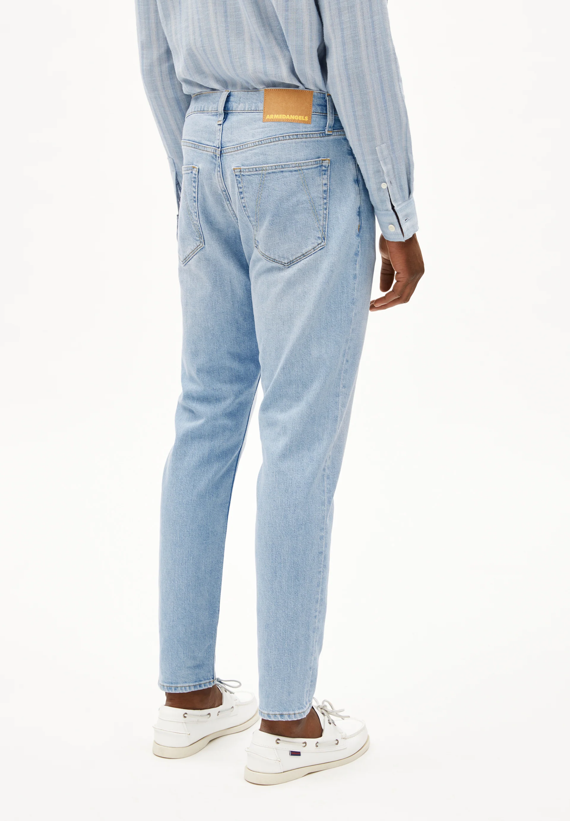 AARJO TARPA Tapered Jeans organic cotton hemp mix Comfort-Stretch