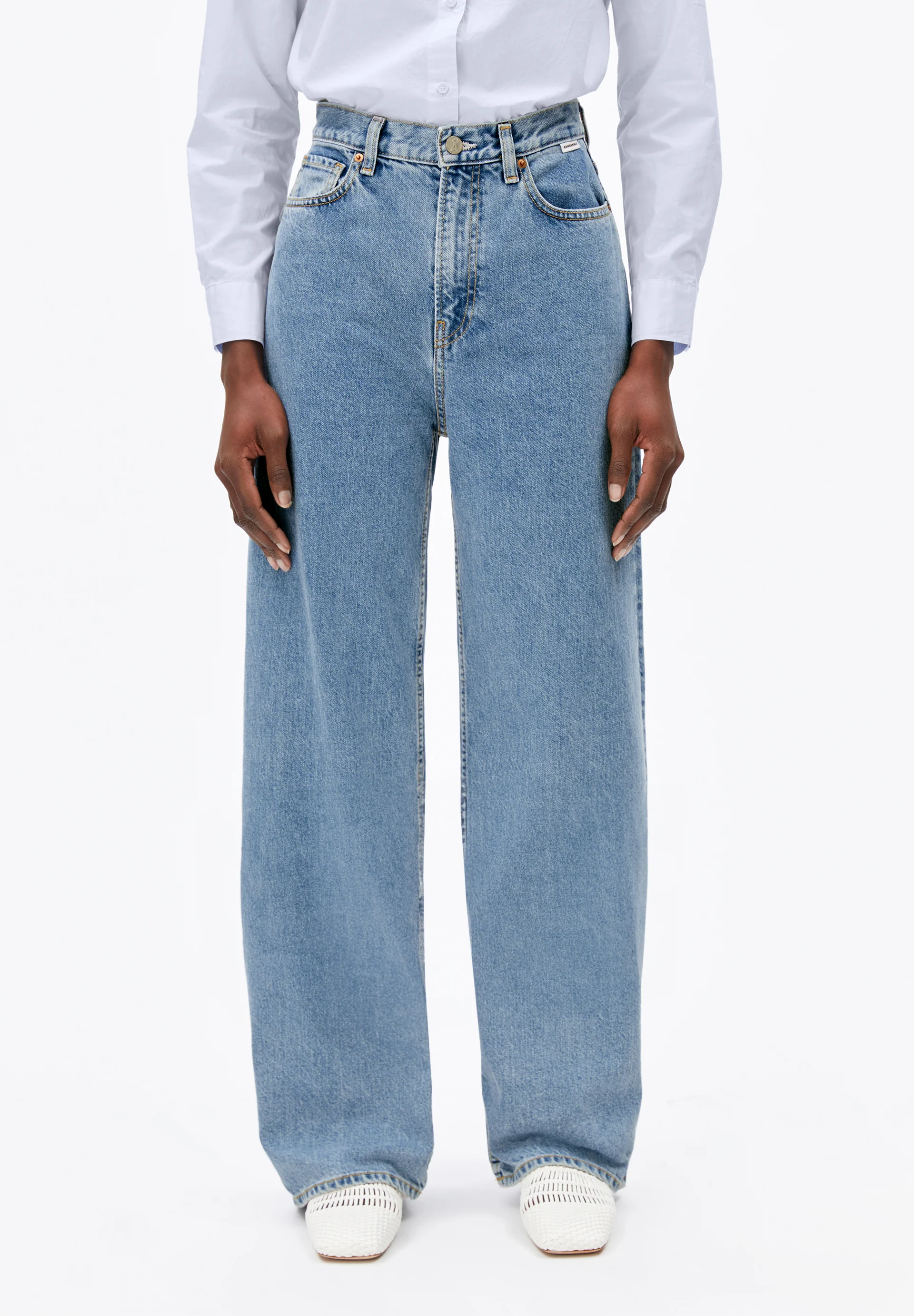 ENIJAA Wide Jeans recycled Cotton