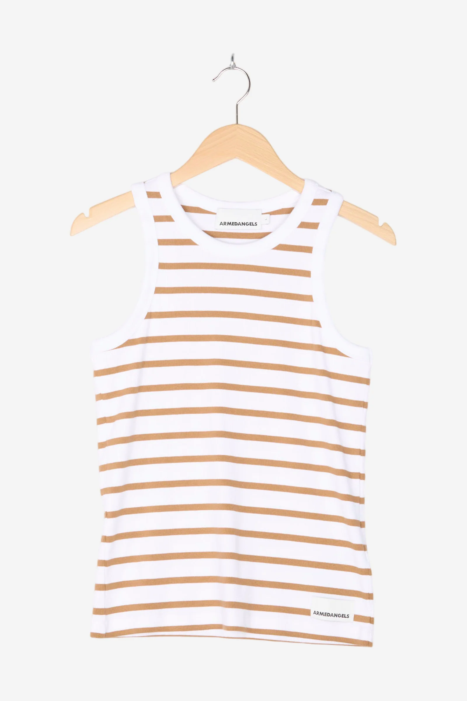 KANITAA STRIPES TOP Organic cotton mix ribbed top
