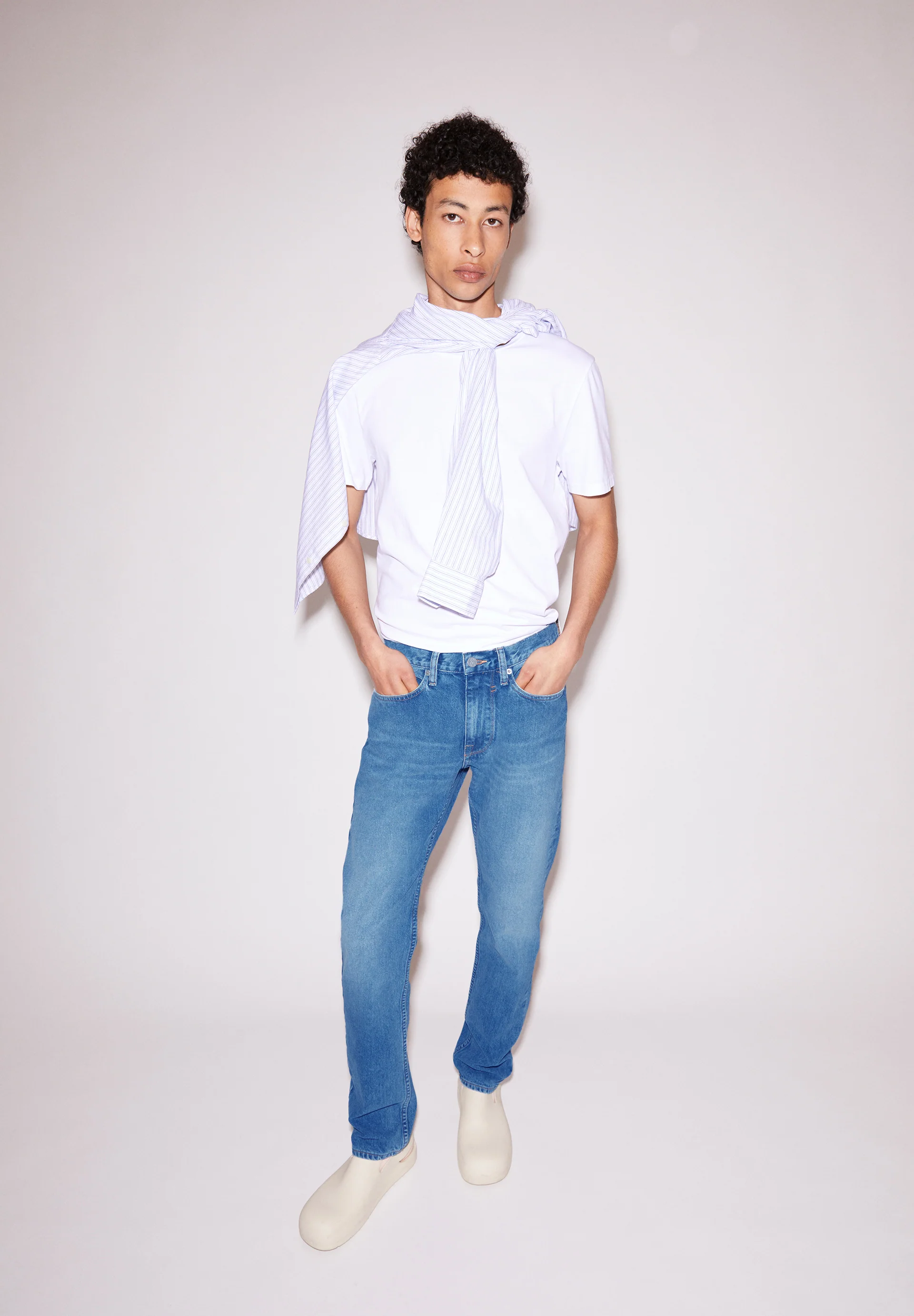 DYLAANO Slim Straight Jeans recycled cotton
