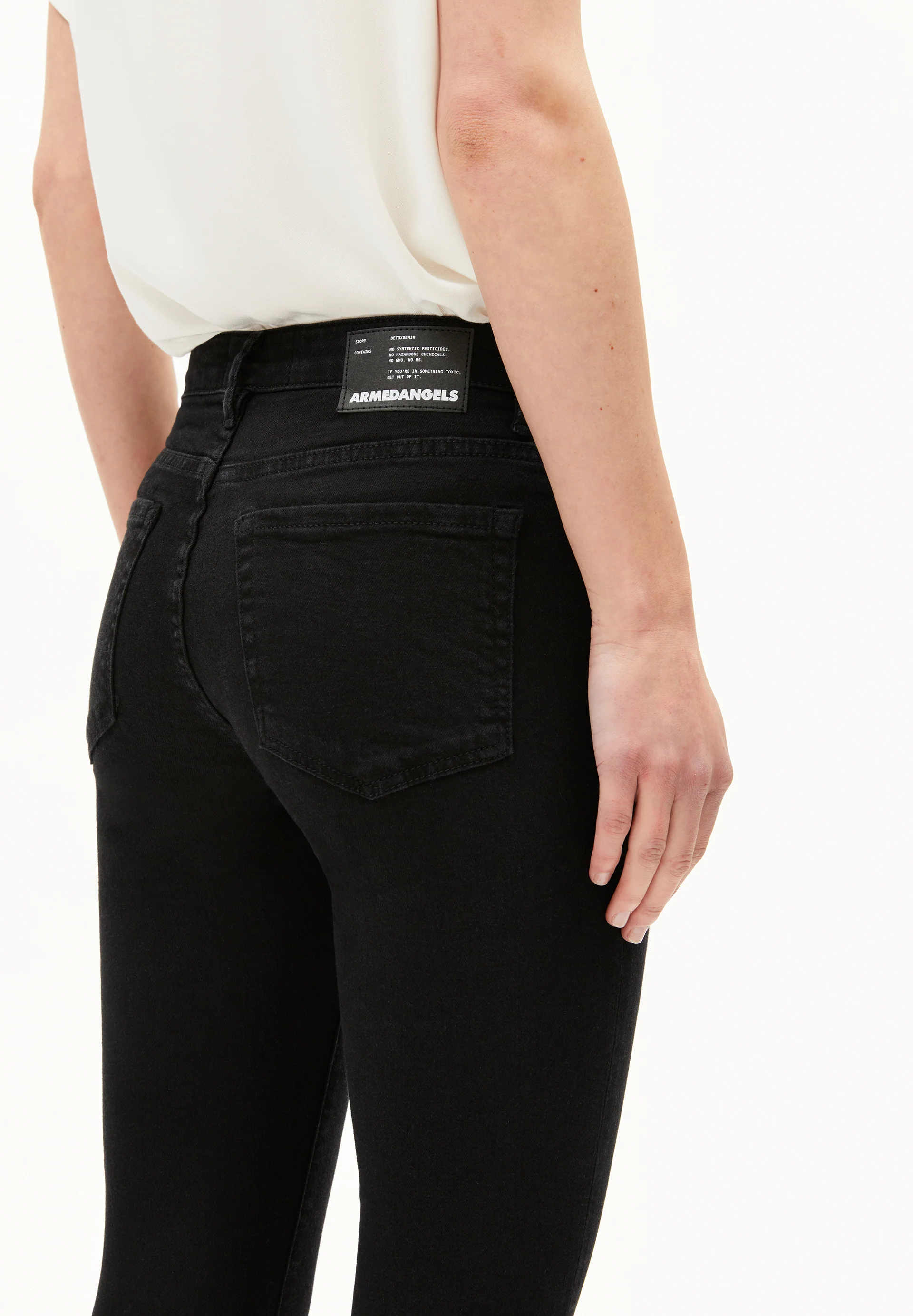 TILLAA Skinny Jeans Mid Waist Organic Cotton Mix X-Stretch