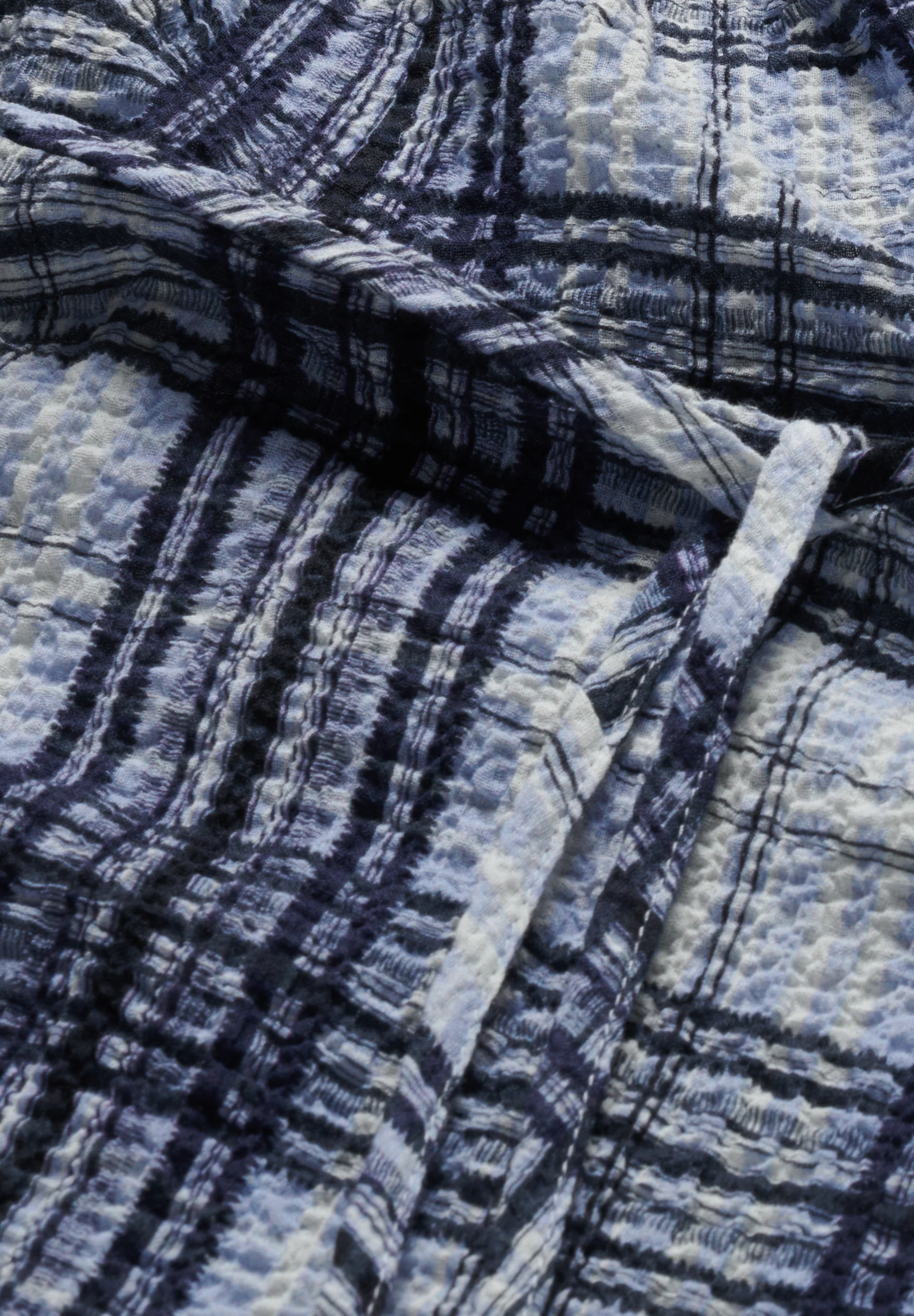 FEMAALE CHECK Woven Dress made of Organic Cotton Mix