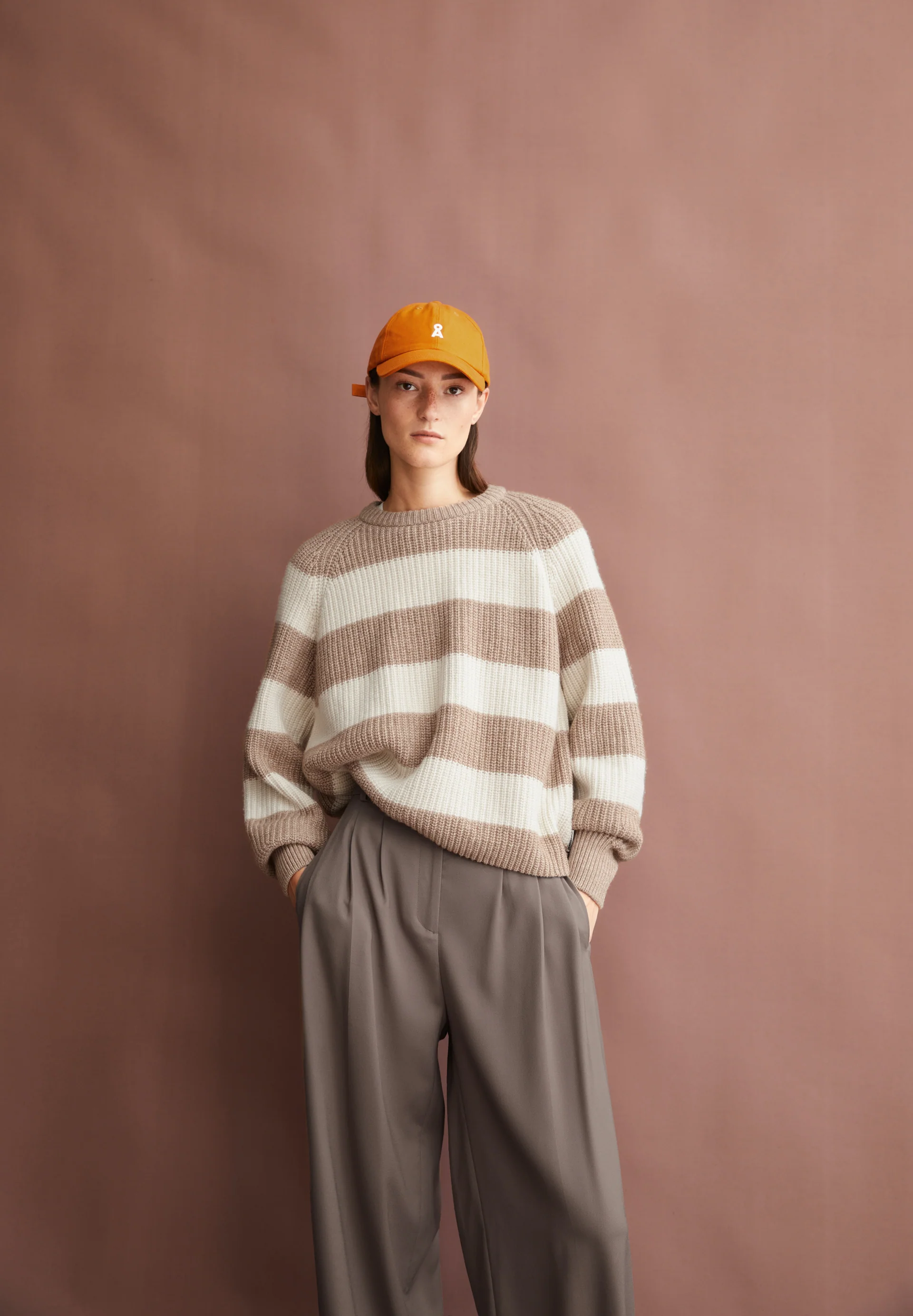 KAAGI STRIPES Pullover from organic wool mix
