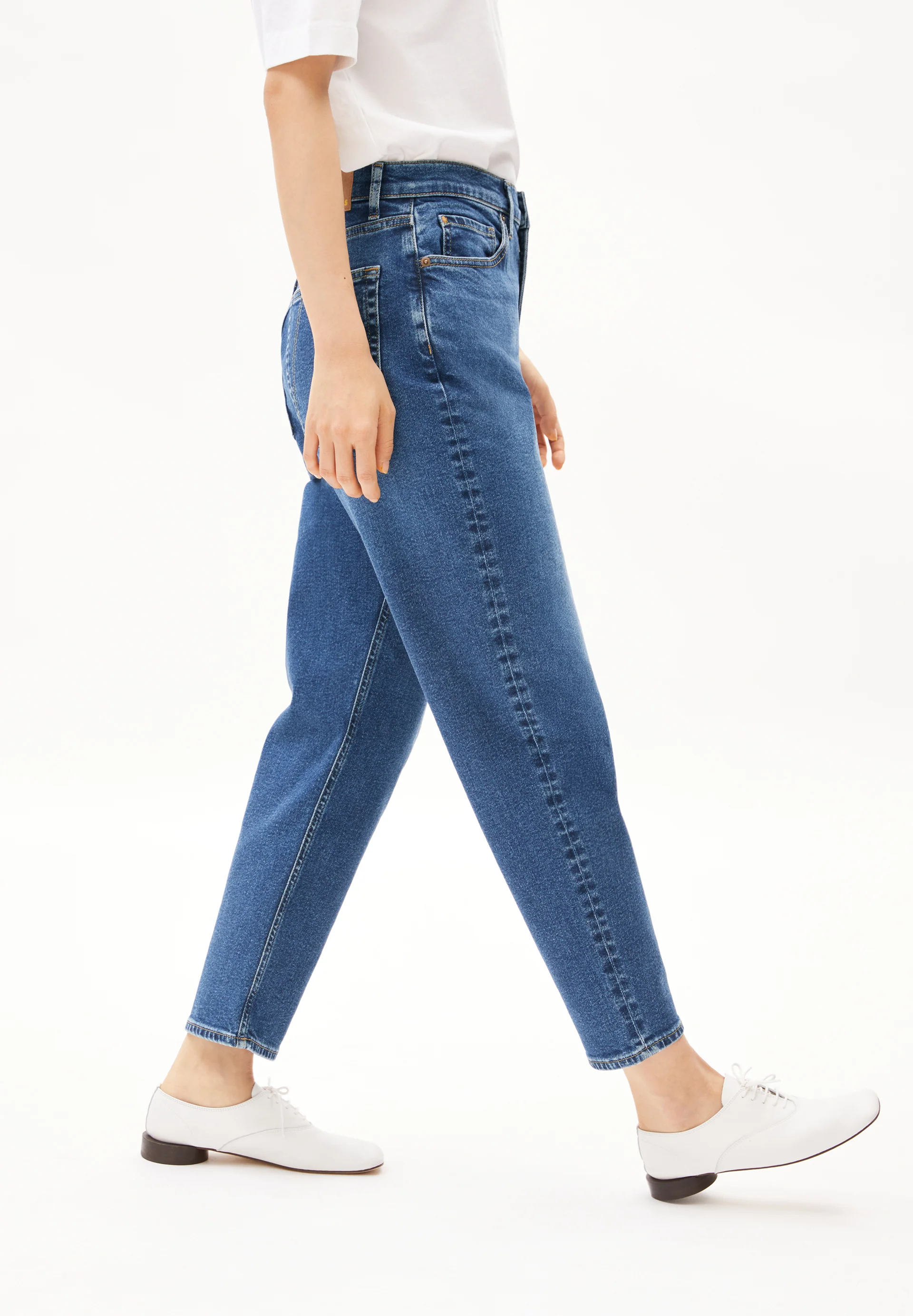 MAIRAA Mom Jeans recycled Cotton Mix Comfort Stretch