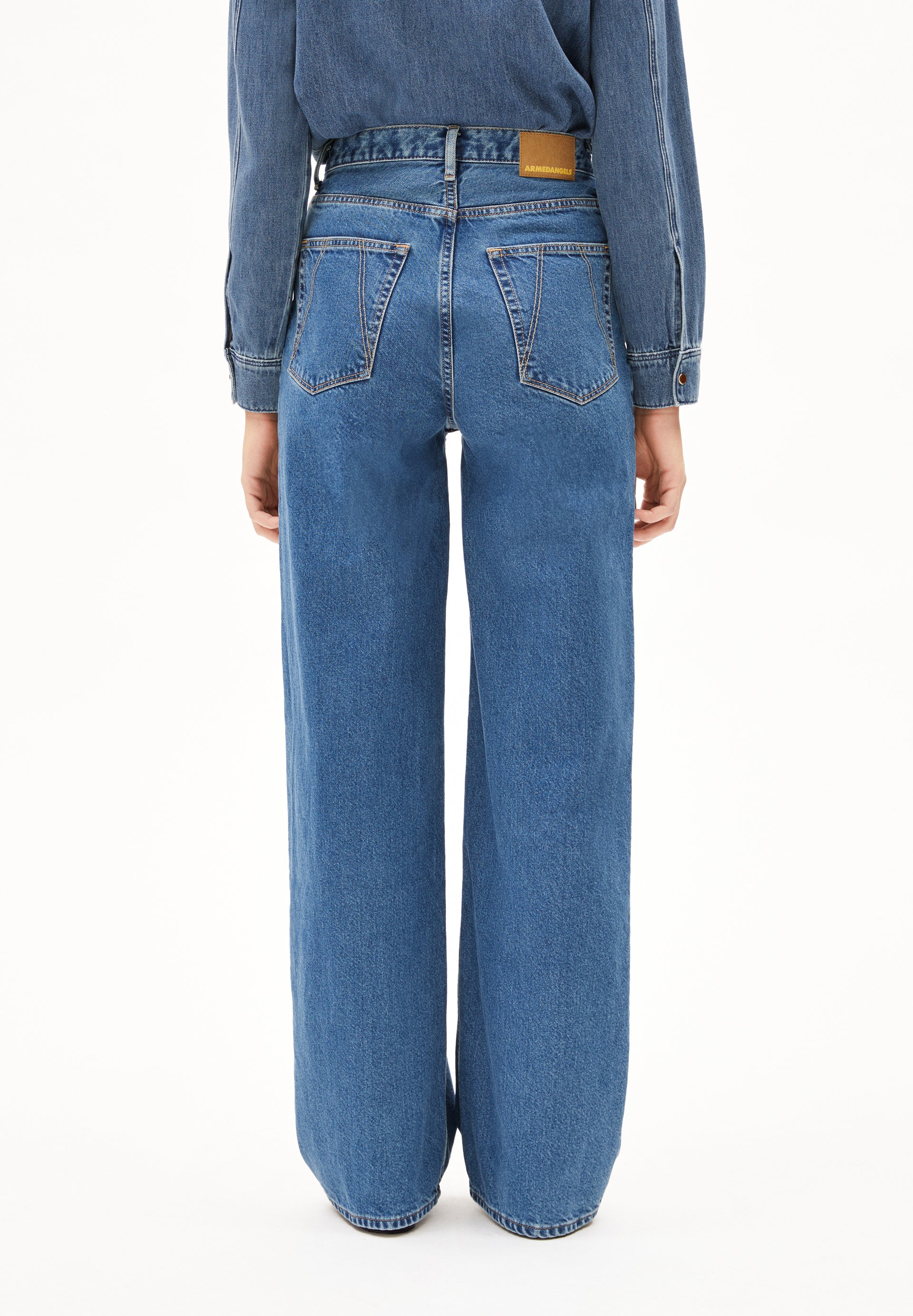 ENIJAA Wide Jeans recycled Cotton