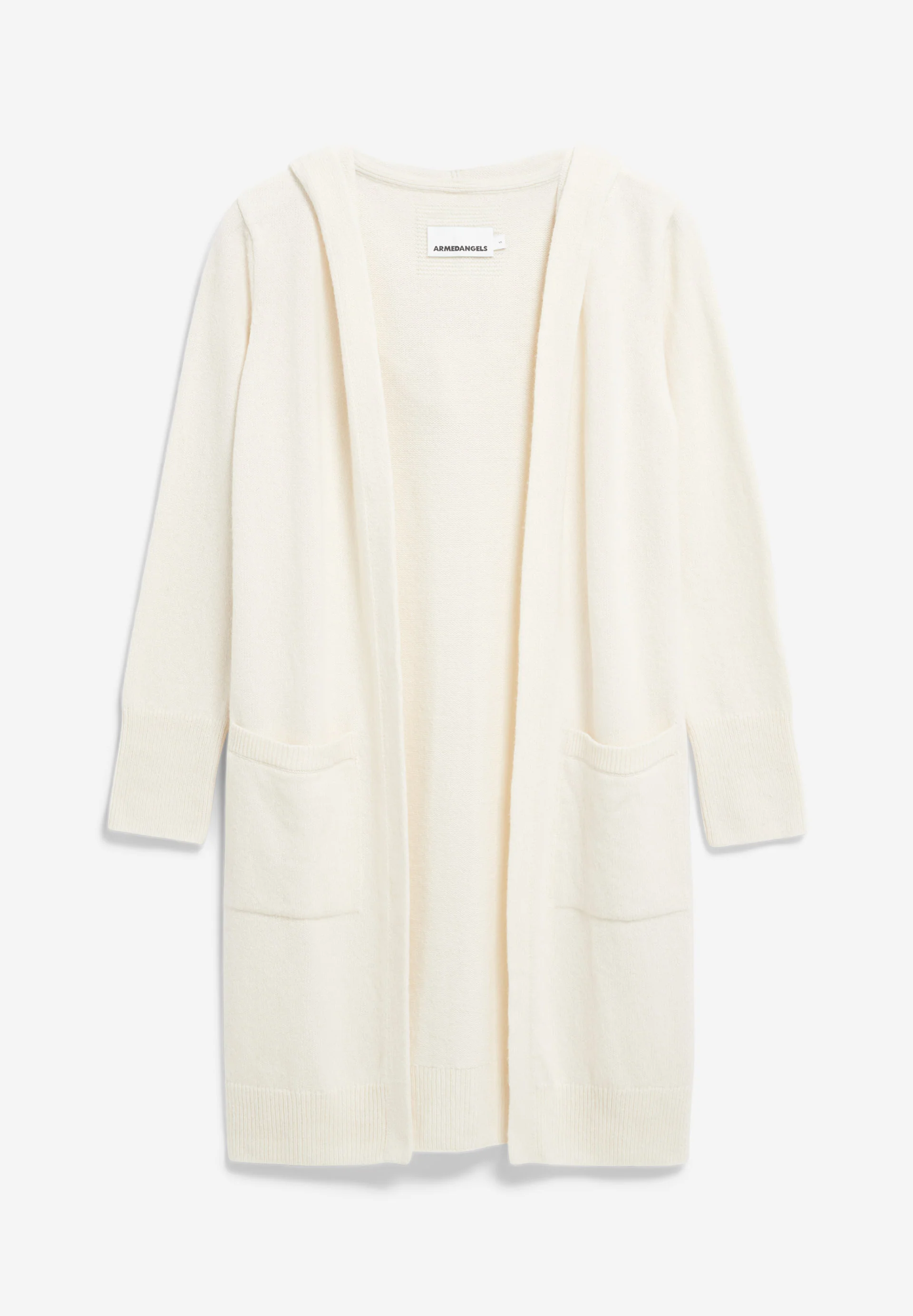 WANDAA Cardigan Relaxed Fit made of Organic Wool Mix