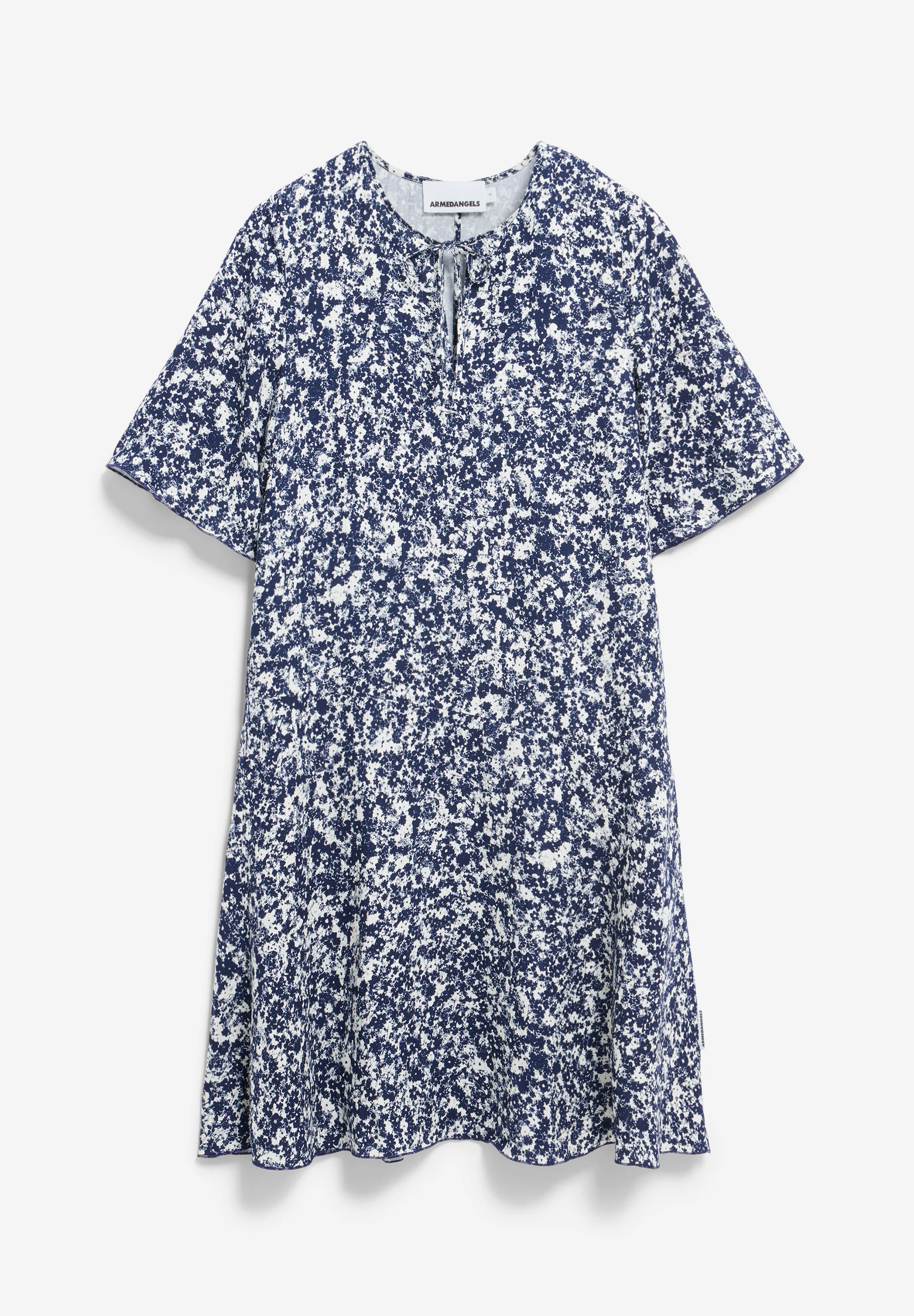 MAAERHA MOSAIC LINO Woven Dress made of Linen-Mix