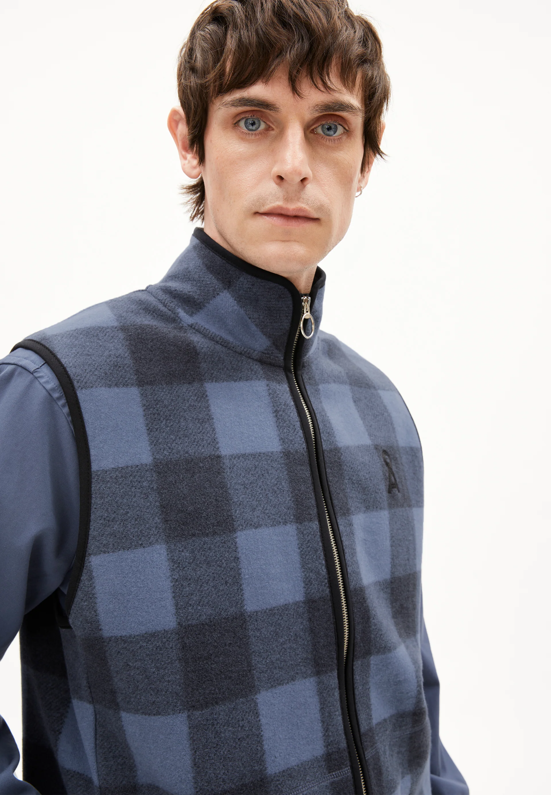 FLAABO MICRO FLEECE VEST Fleece gilet made from organic cotton
