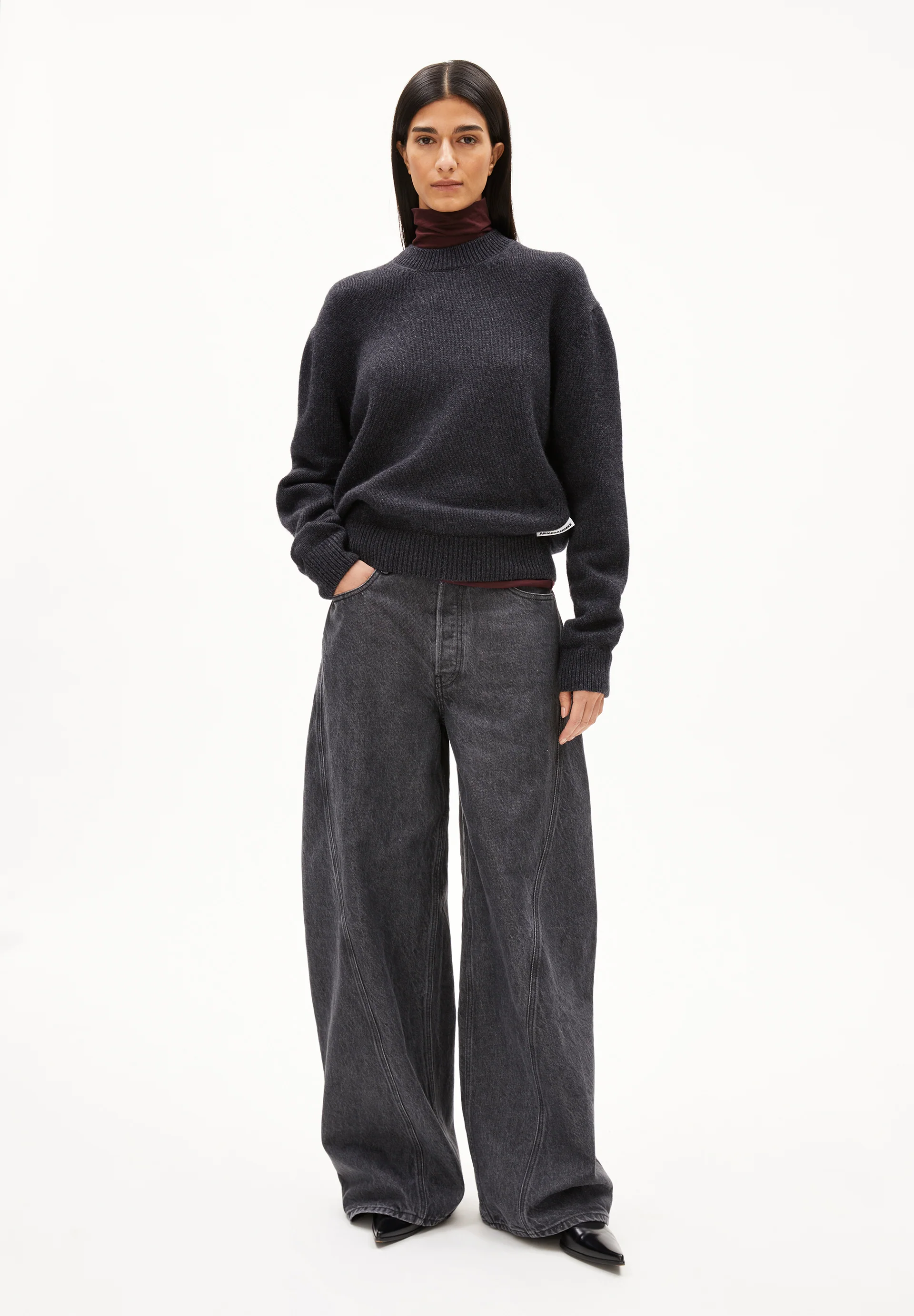 BALBAA Jumper made from an organic wool blend