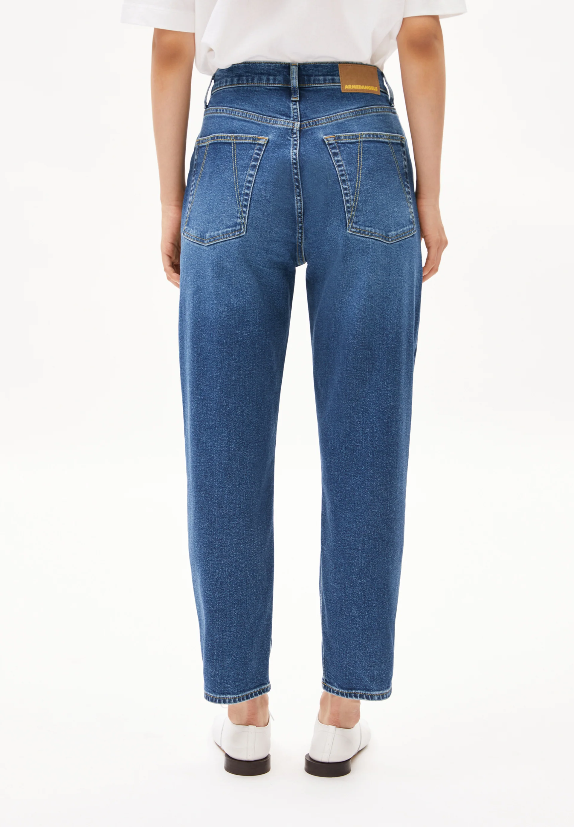MAIRAA Mom Jeans recycled Cotton Mix Comfort Stretch