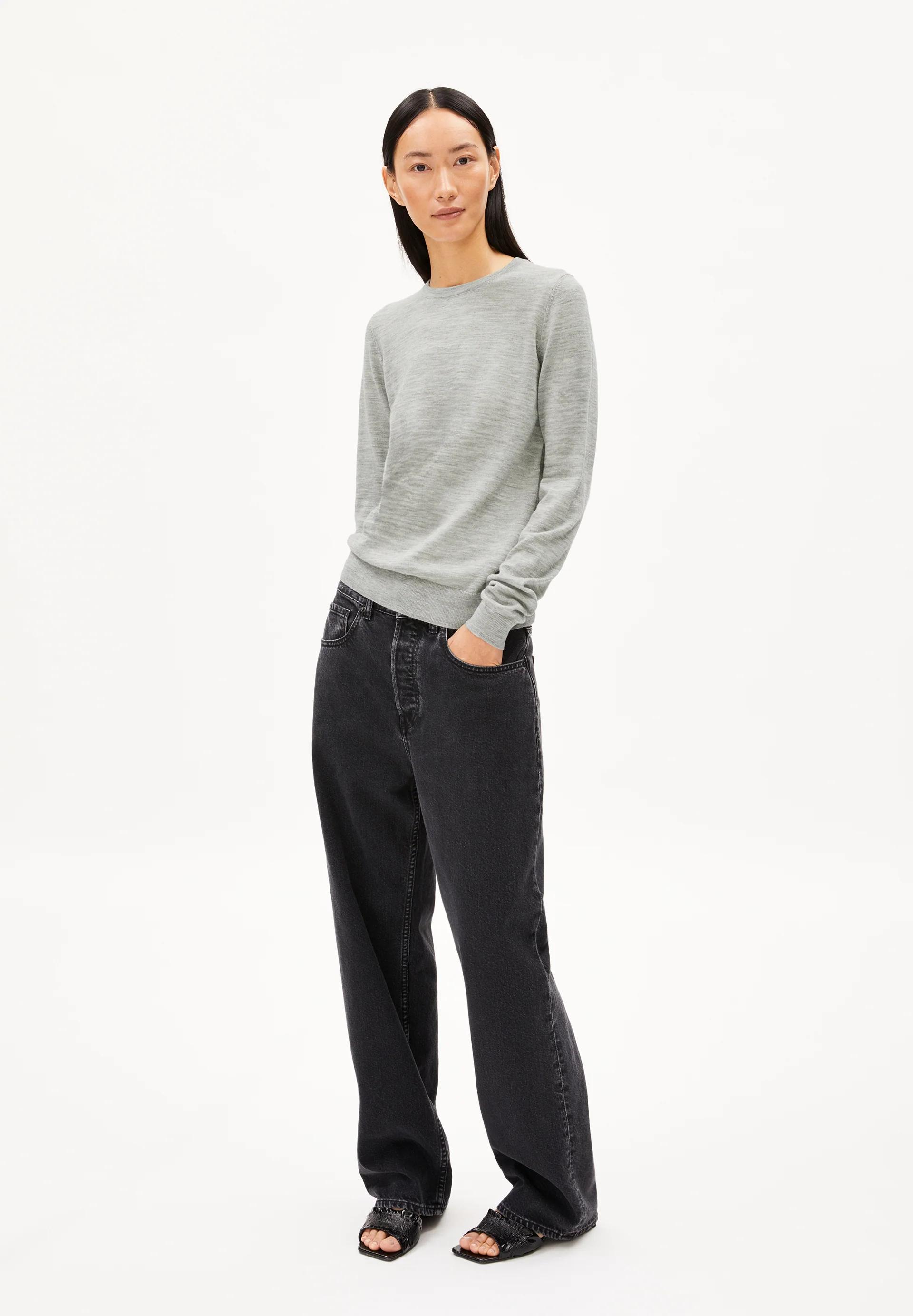 ELDIAA MERINO Pullover from Merino-Wolle