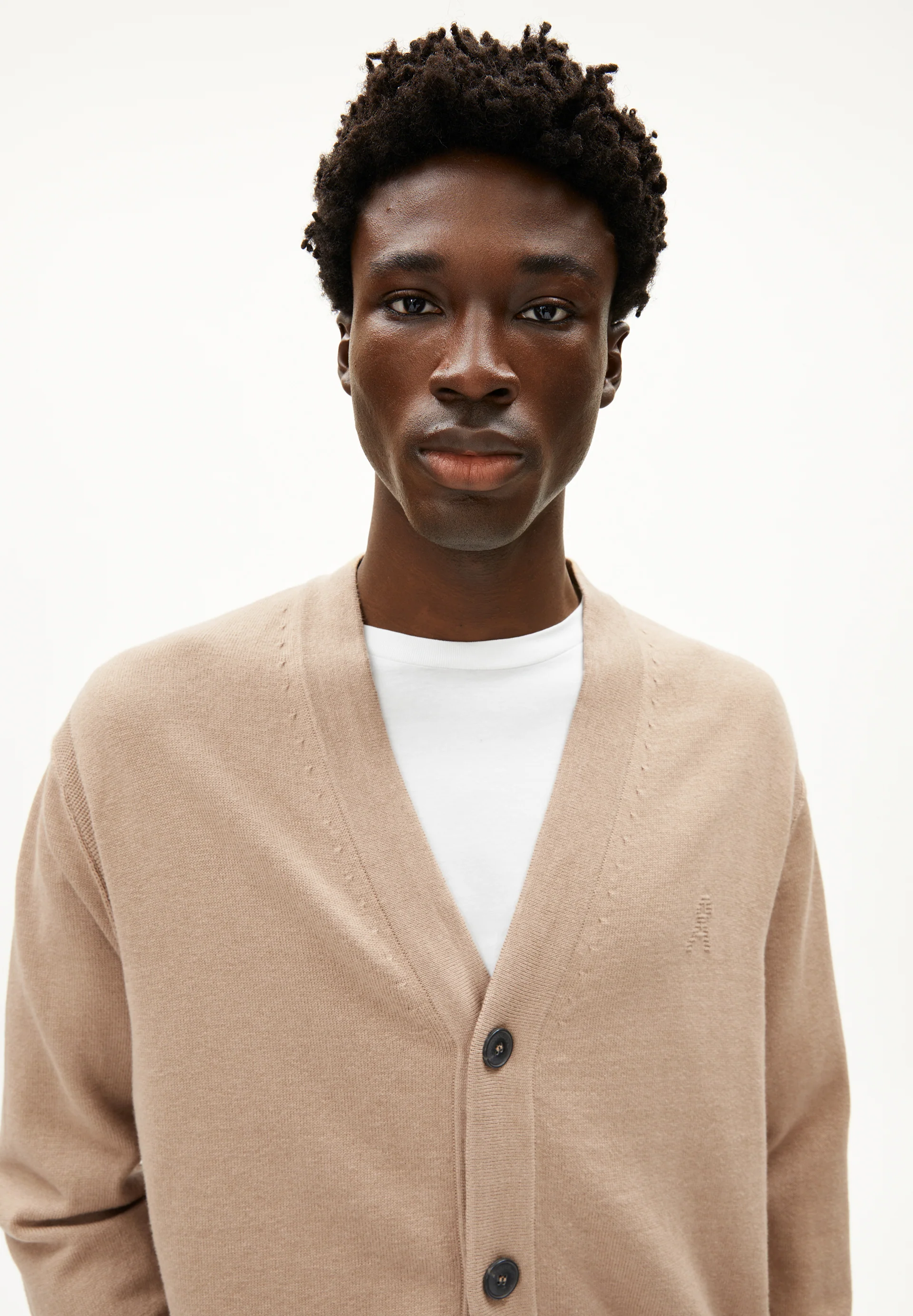 AANATOL Cardigan made of Organic Wool Mix