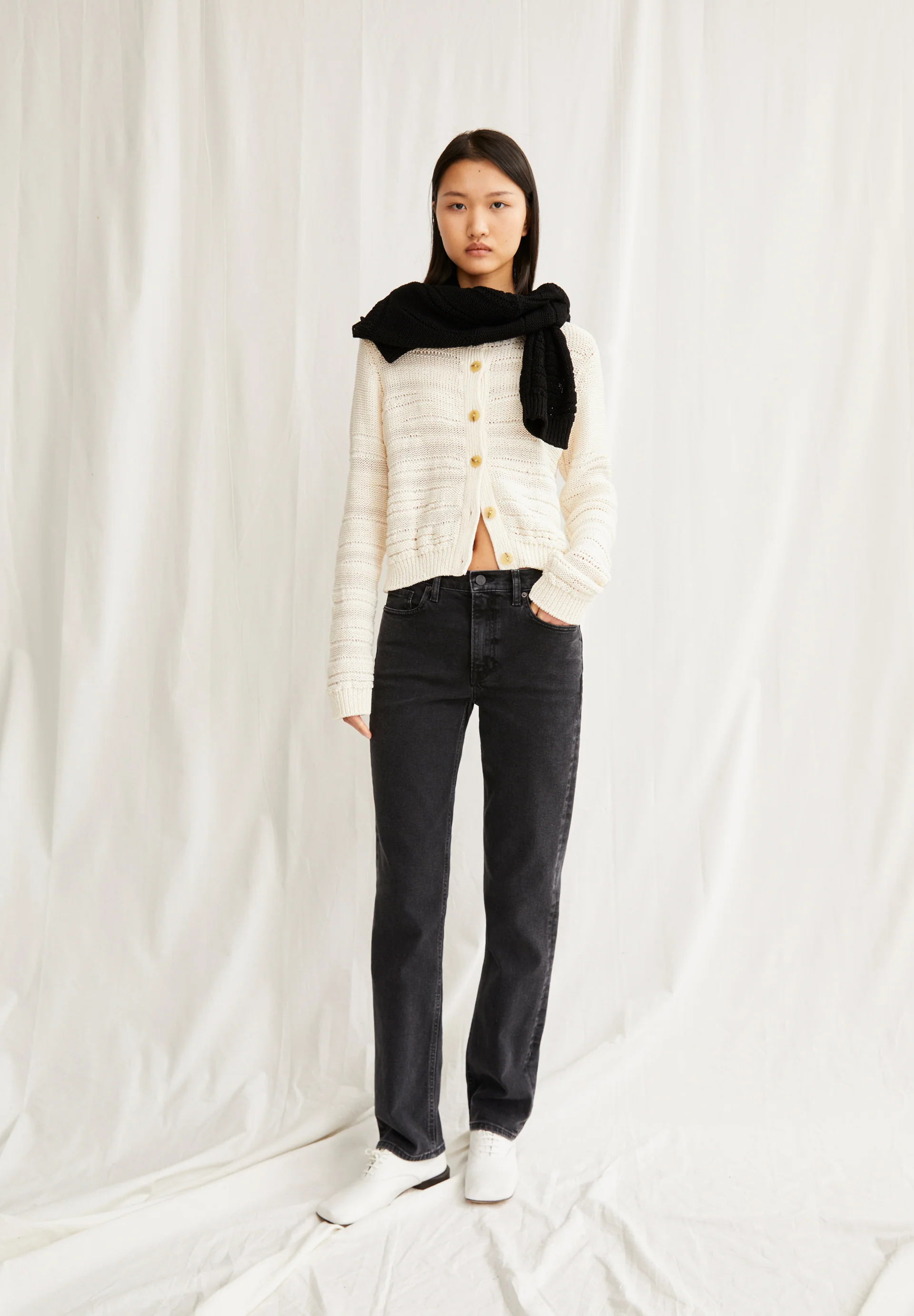 CARENAA Straight Jeans recycled Cotton Mix Comfort Stretch