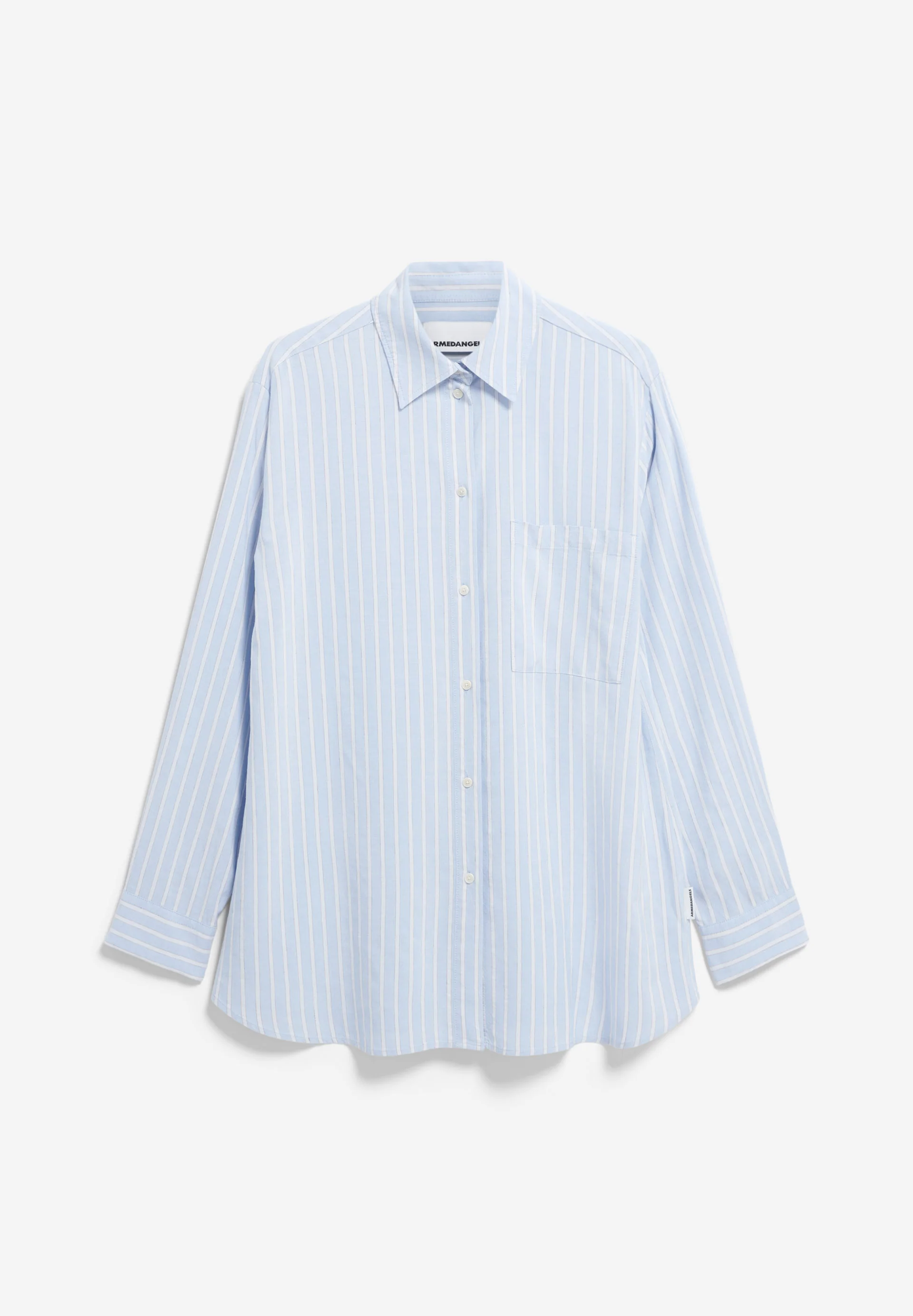 MAALGAA LINO STRIPED Blouse made of Linen-Mix